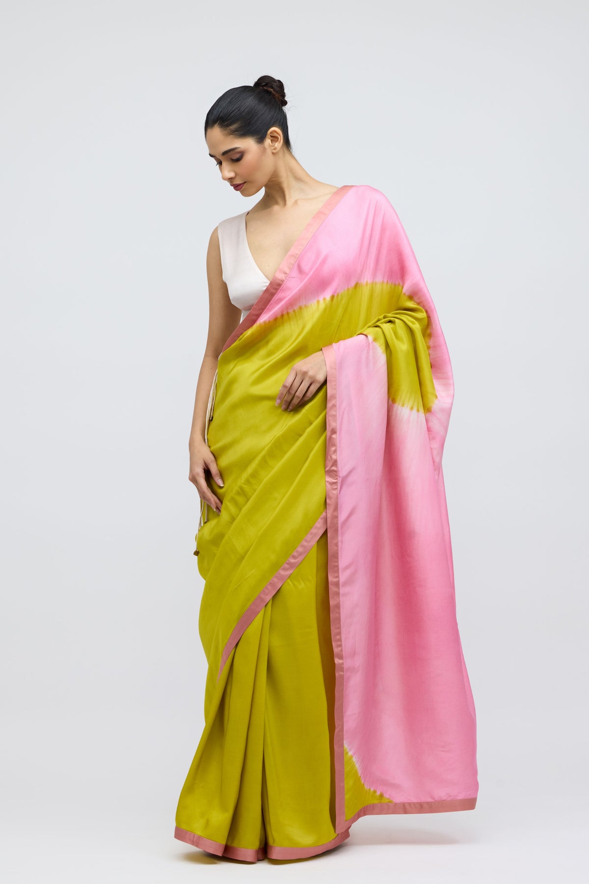Moon on My Pallu Saree