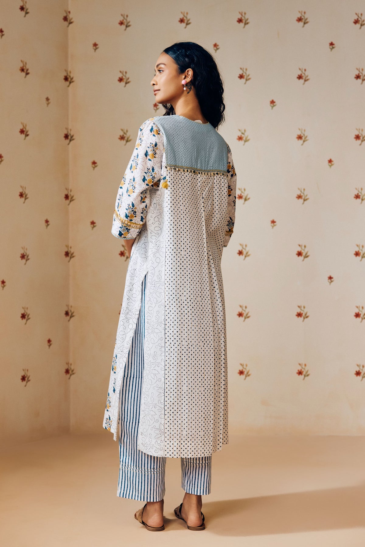 Handwoven Khadi Cotton Kurta Set