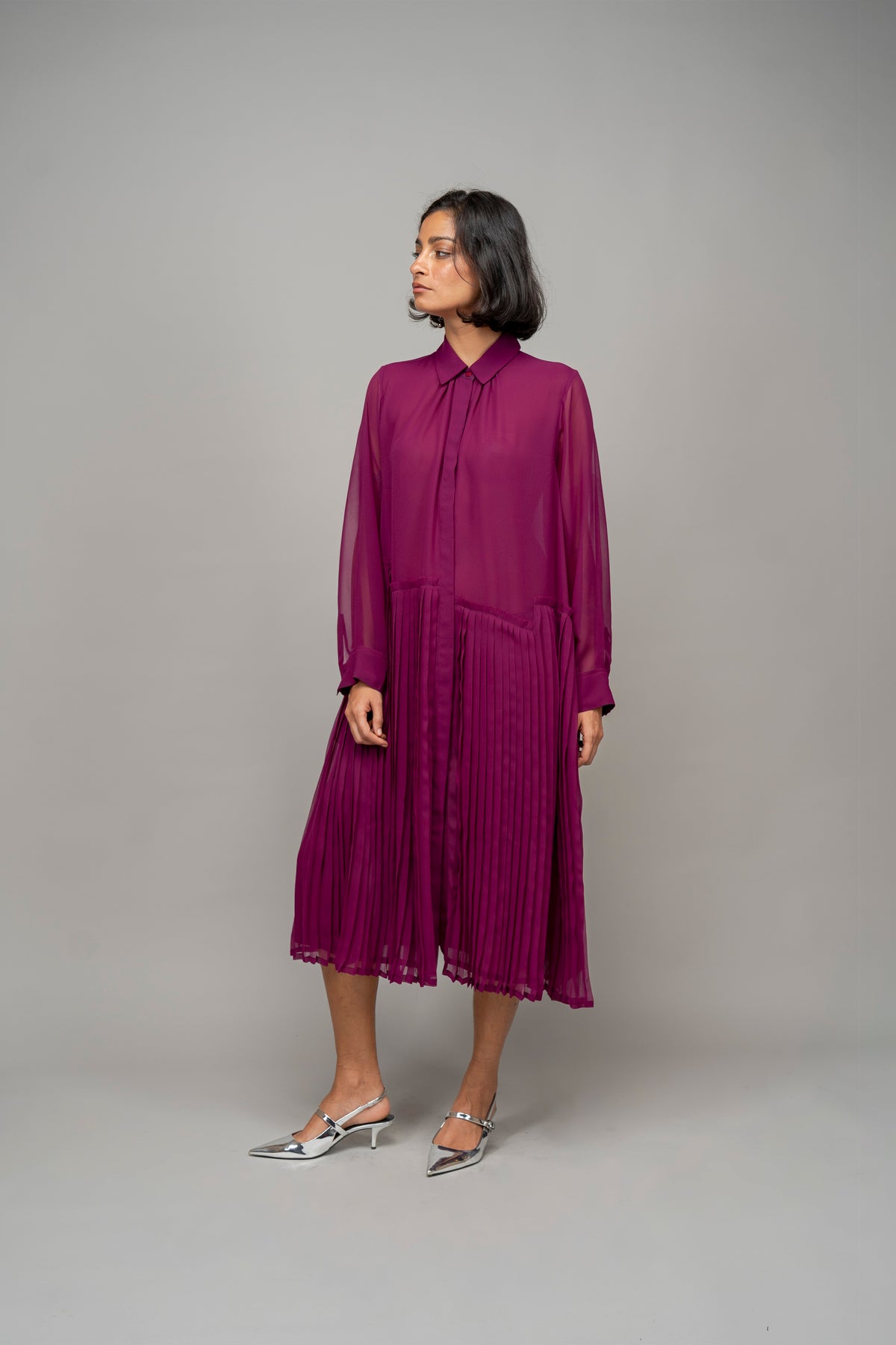Plum Terrace Dress