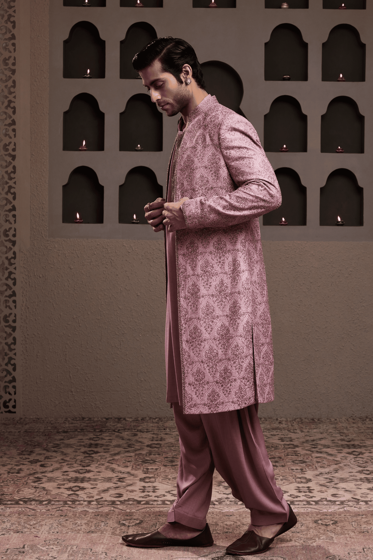 Rose Jacket Kurta Set