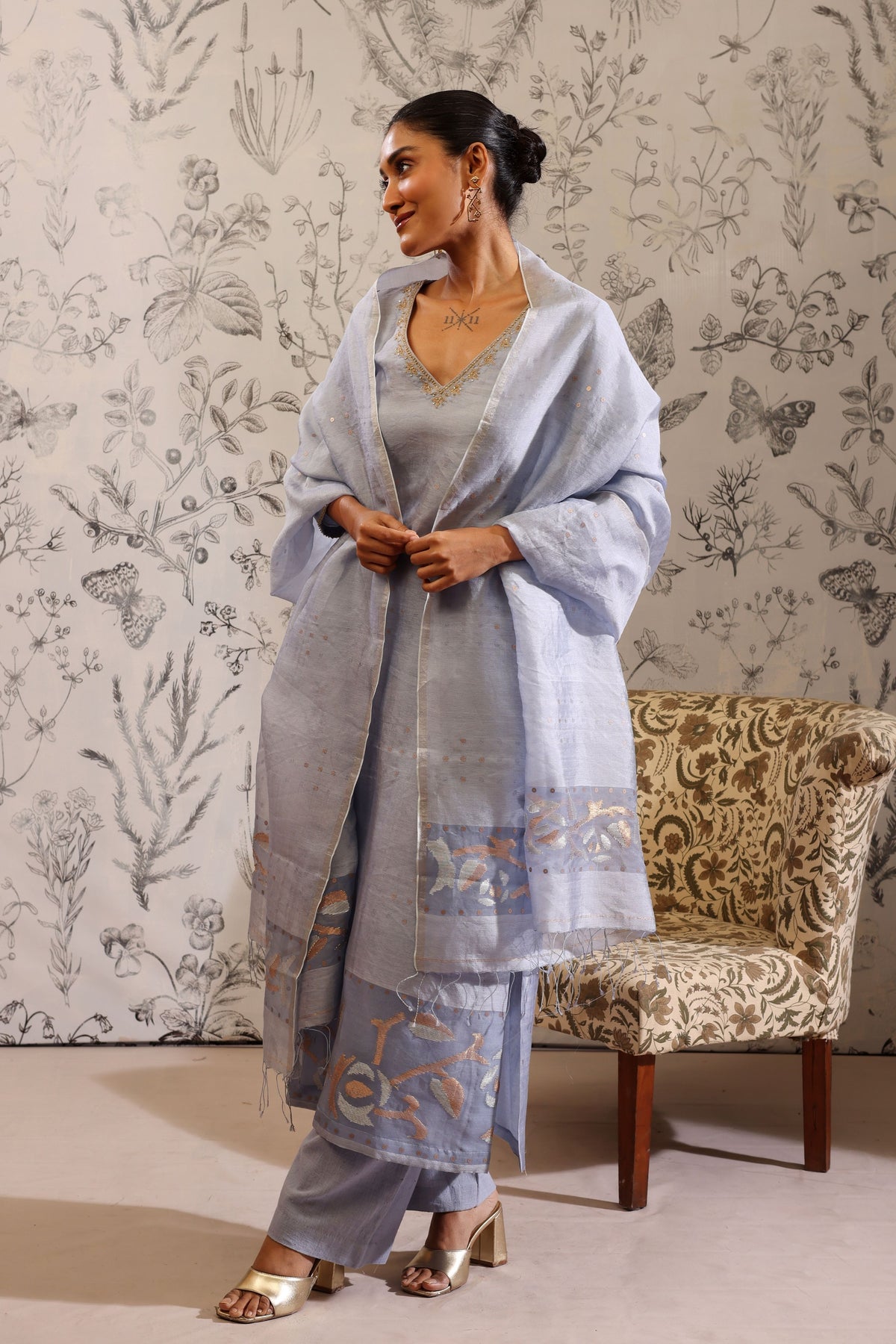 Udaya Blue Kurta Set