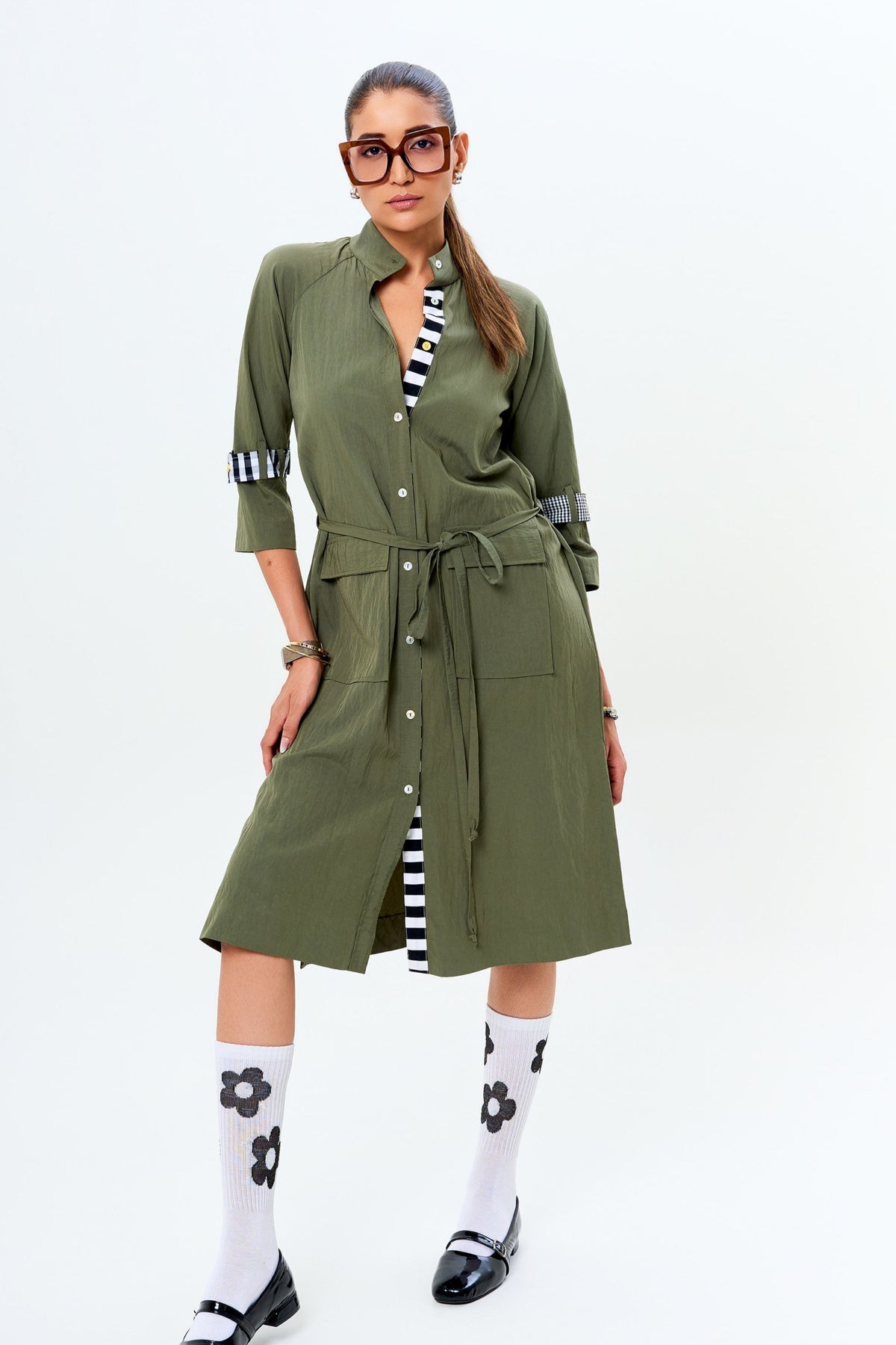 Olivia Green Dress