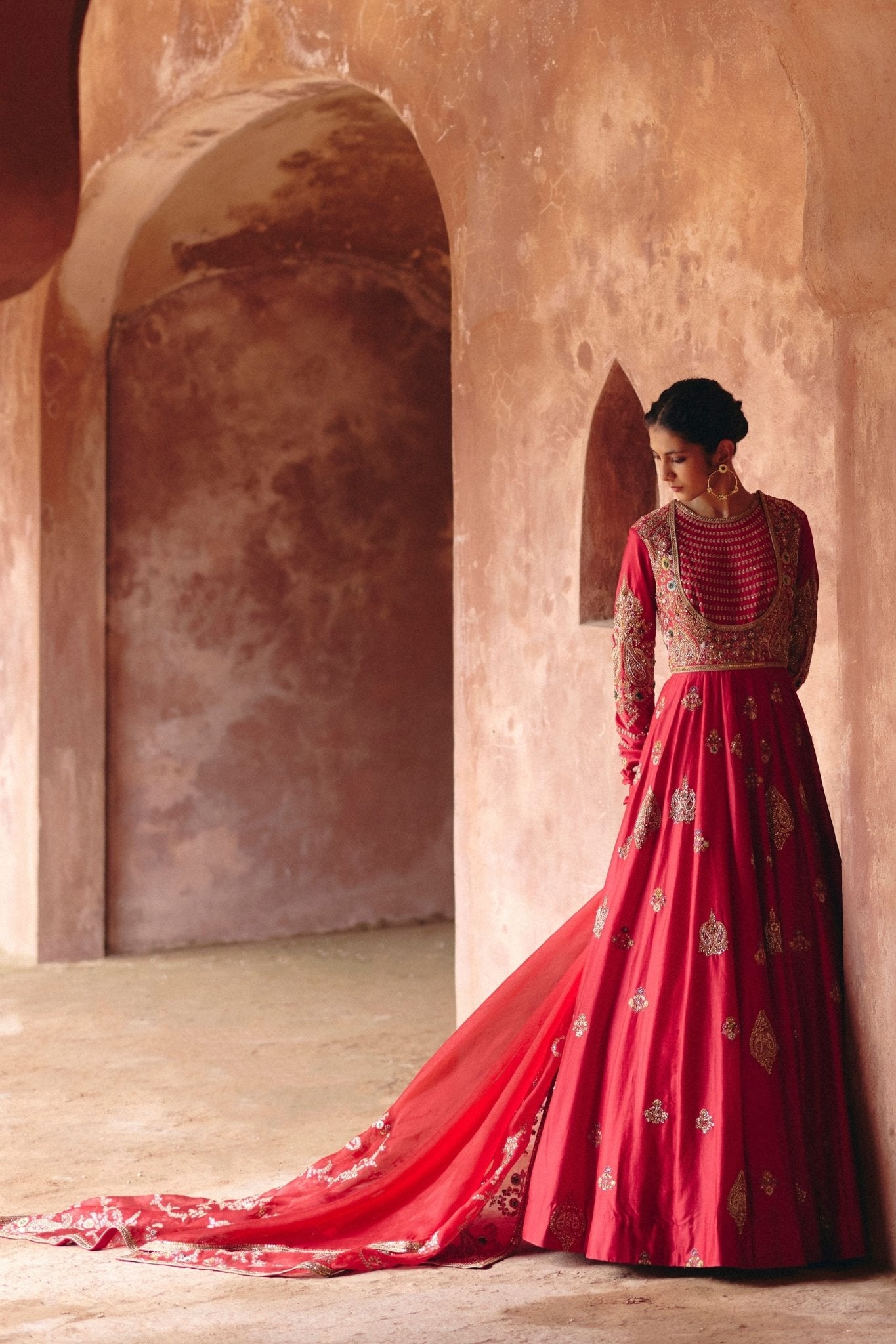 Gulrez 24 Kali Booti Kalidar Set - Petticoat Lane - Elahe