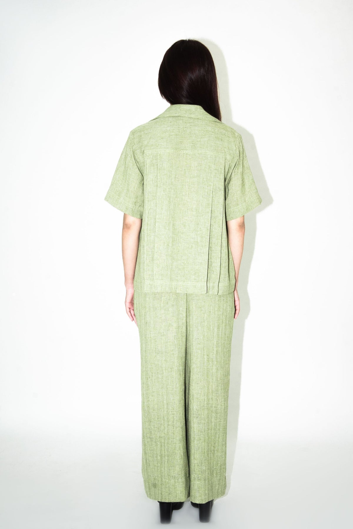 Iris Pleated Sand Pants
