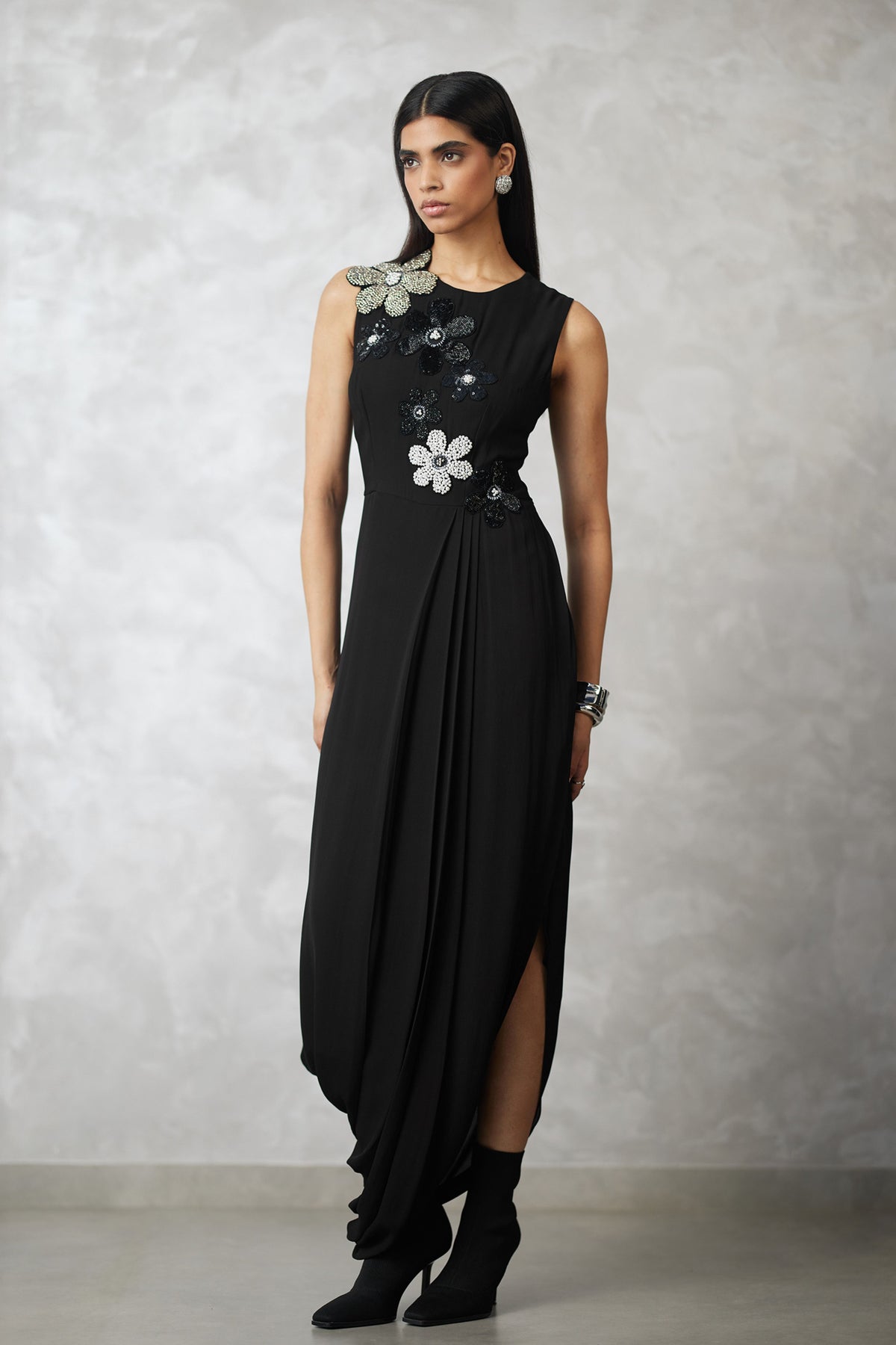 Florencio Draped Dress