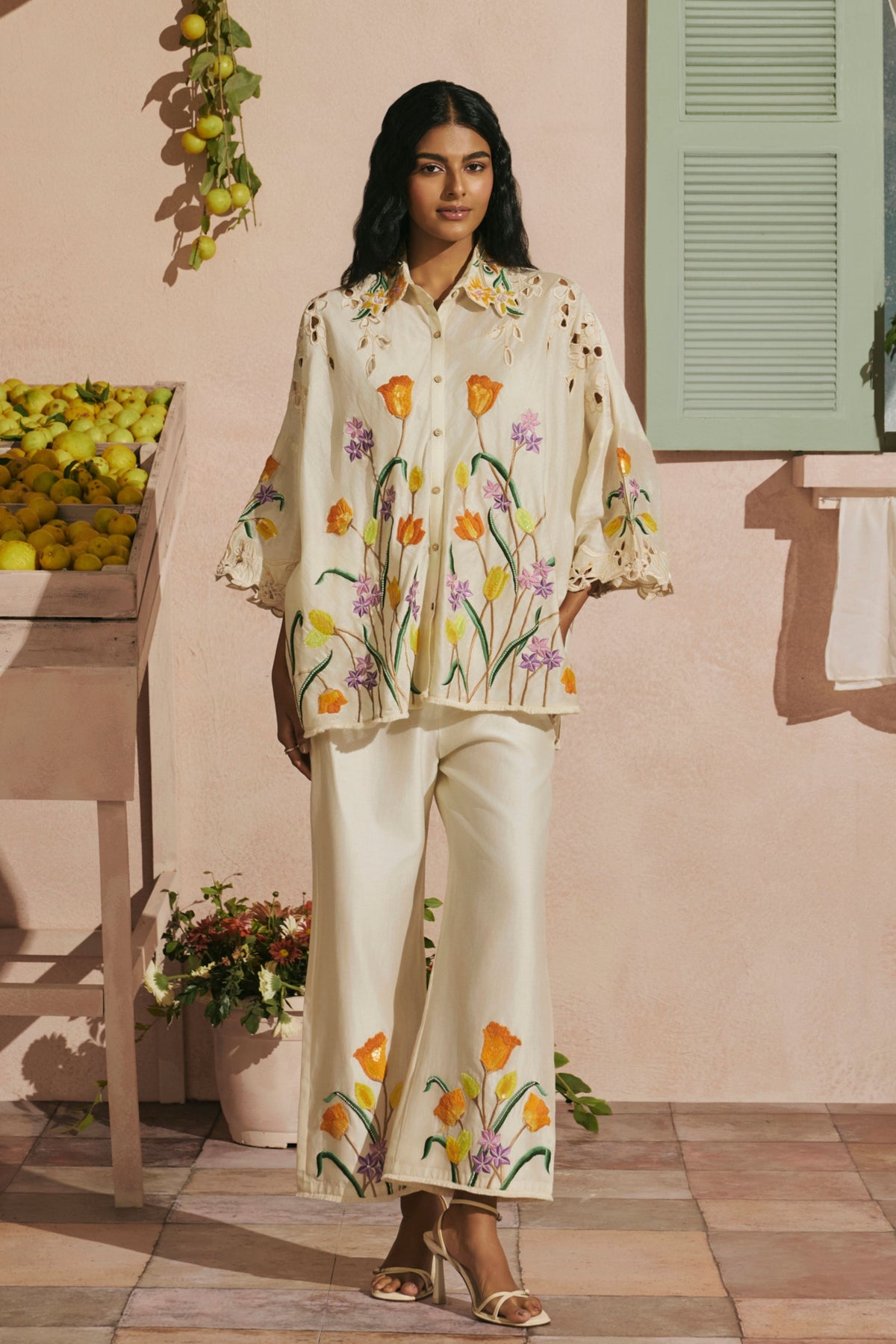 Ivory Tulip Shirt