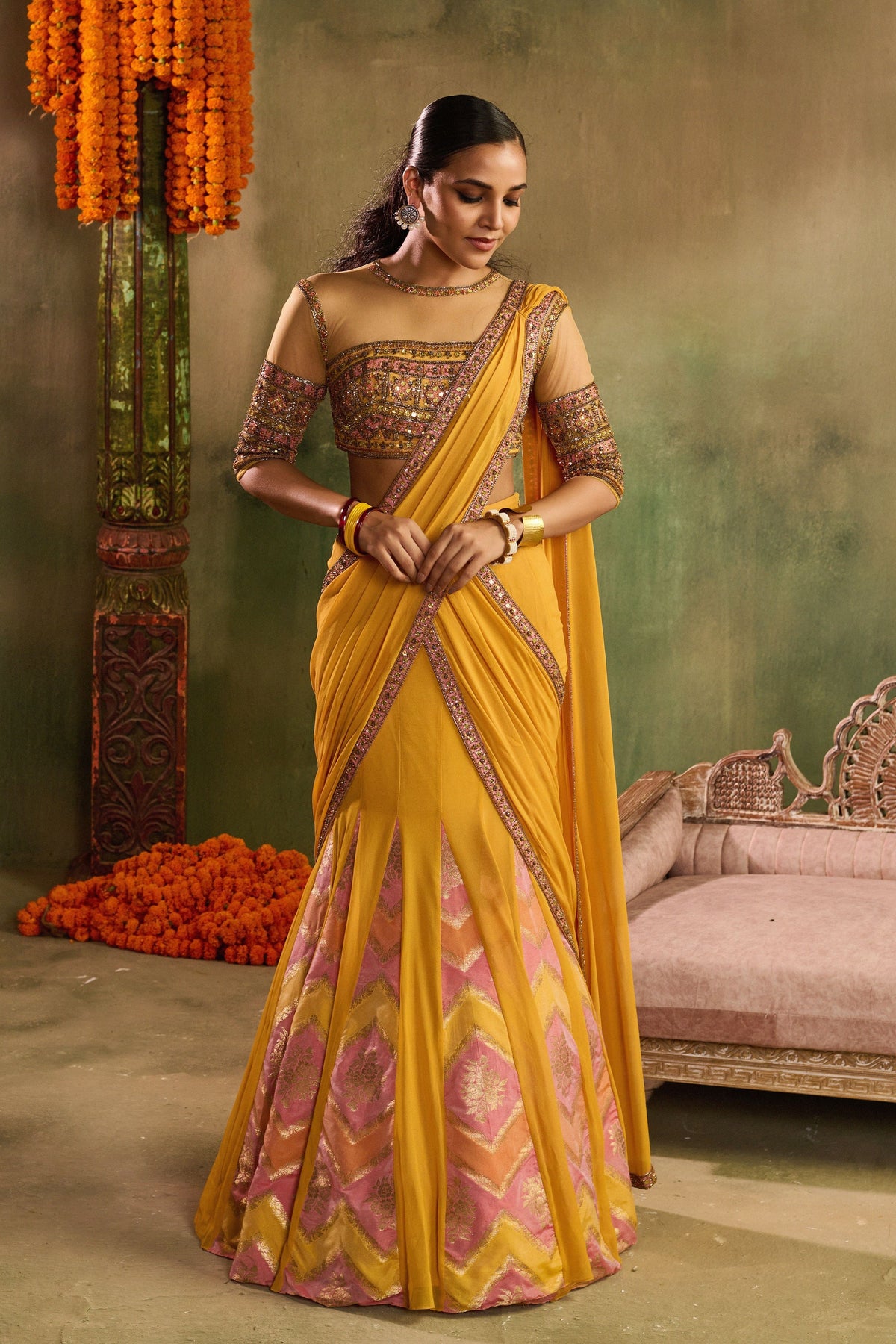 Genda Glory Lehenga Set