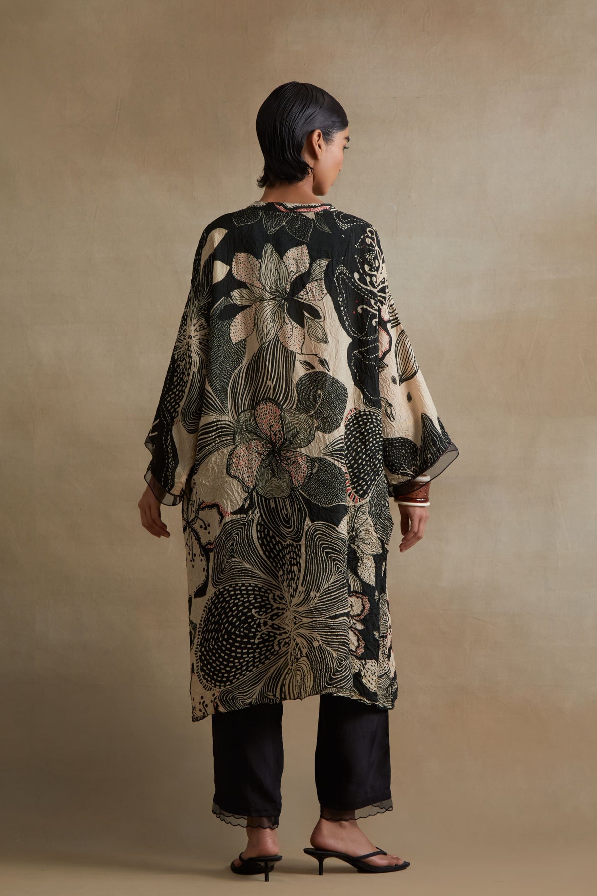 Clay Intricate Embroidered Kurta Set