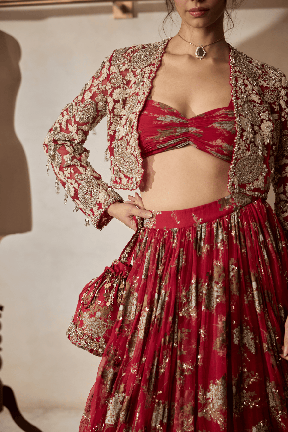 Luna Jacket and Skirt Set