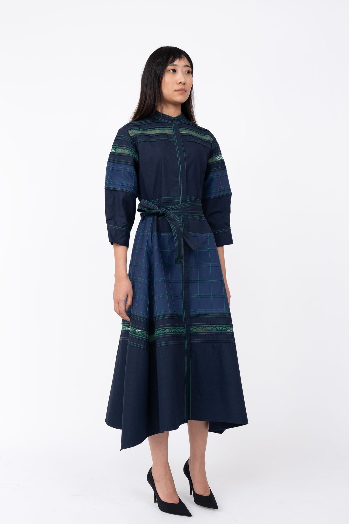 Channel Hanker Dress in Navy