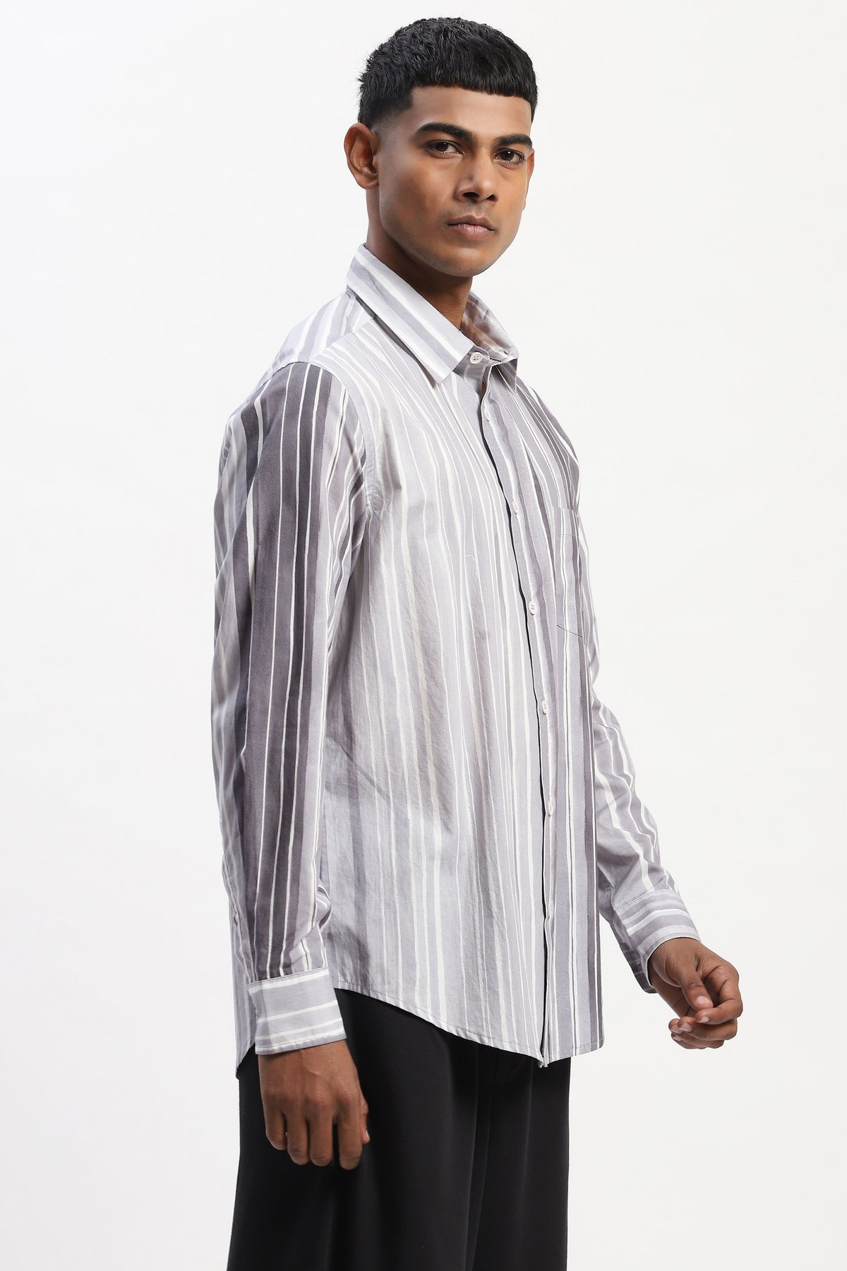 Watercolour Stripes Shirt
