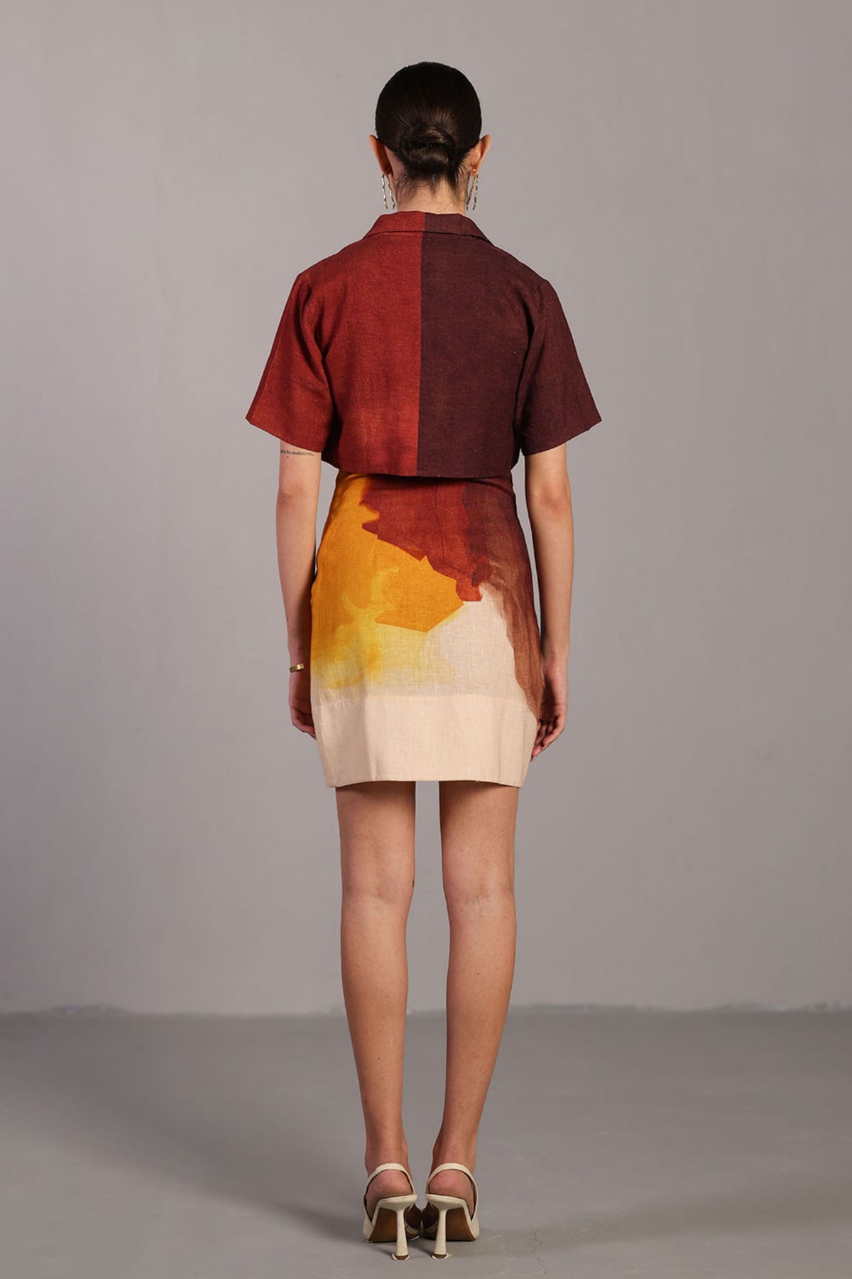 Diffuse Brown and Ochre Jacket