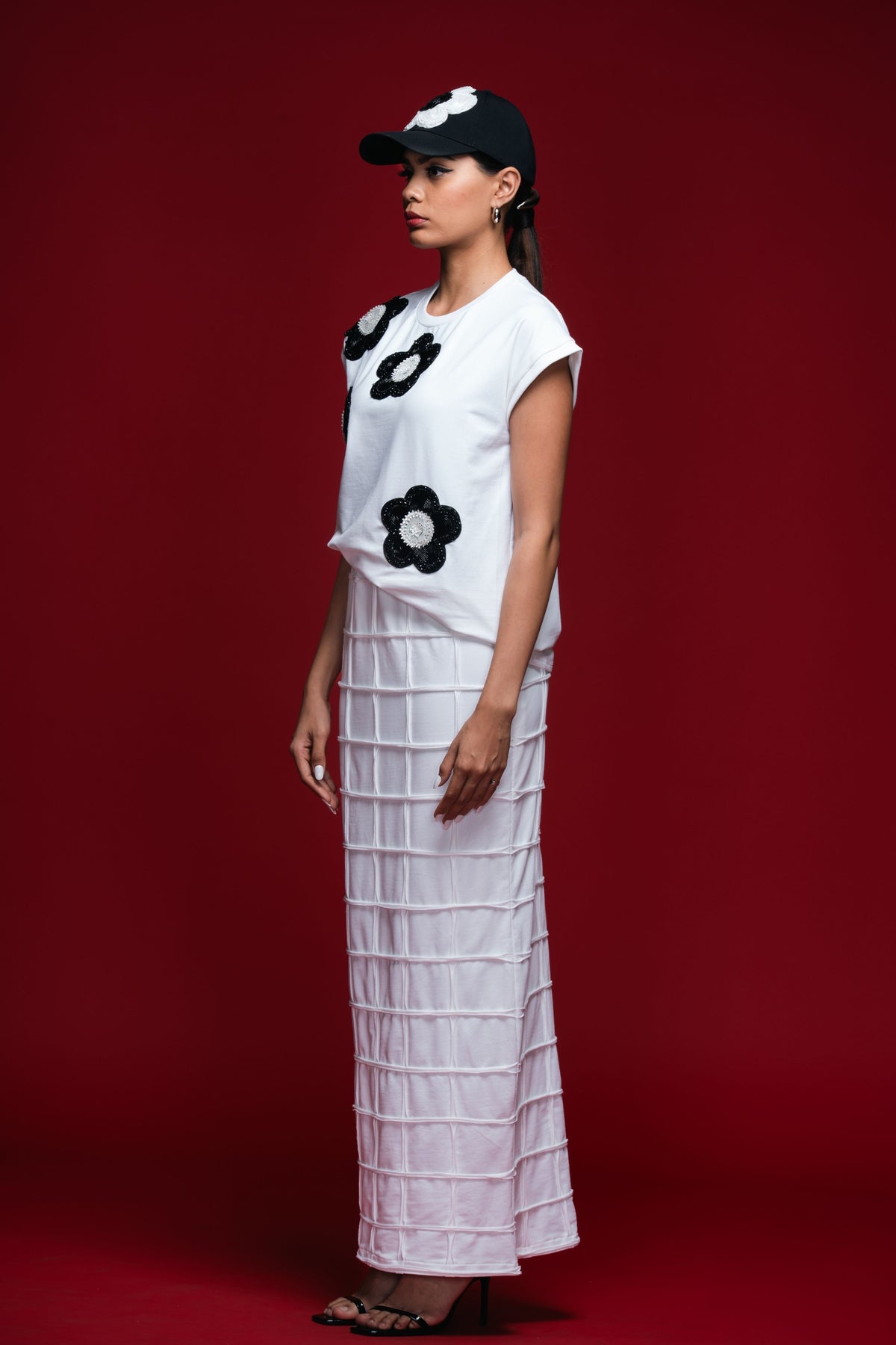 Bead Inlay Bloom Top
