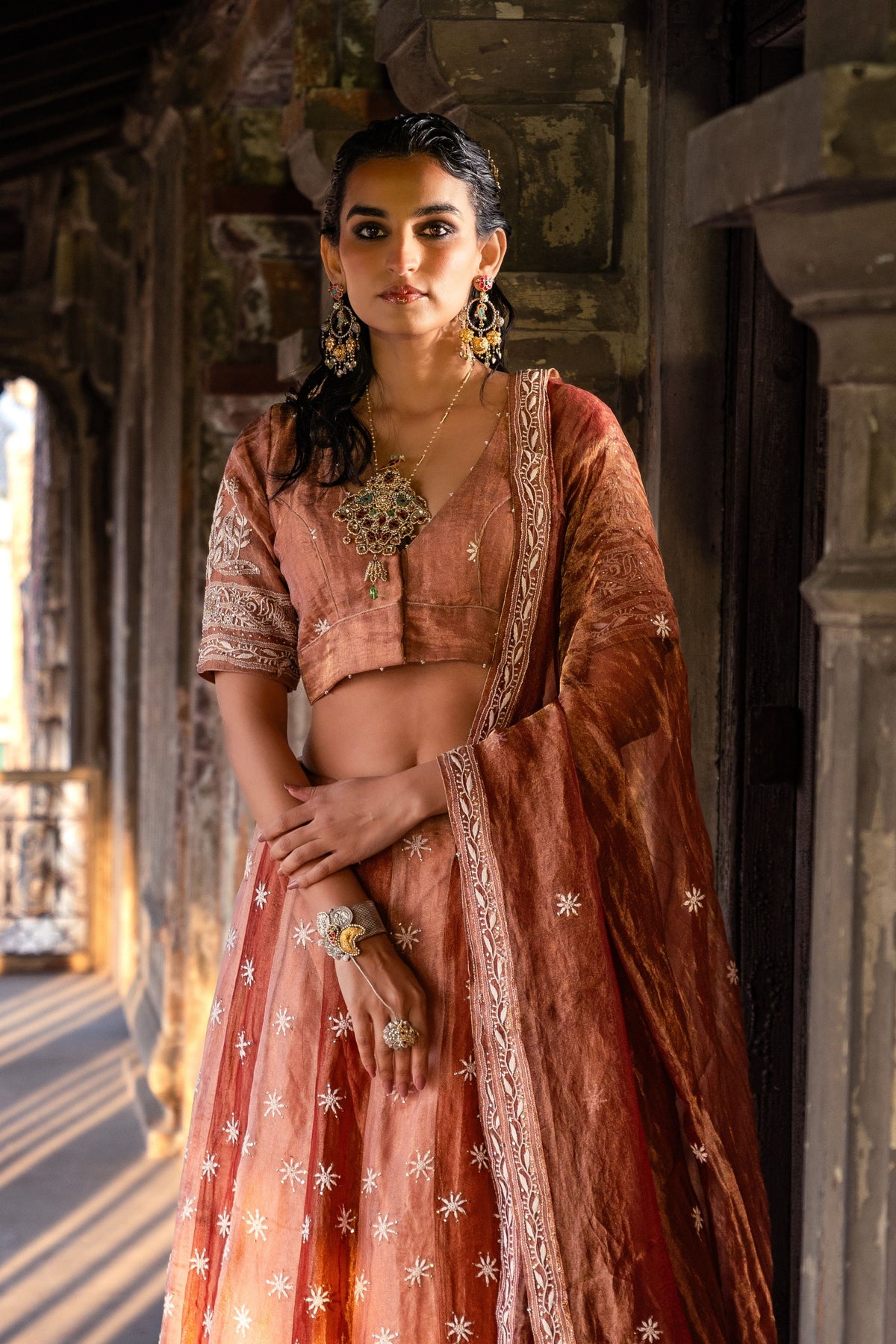 Red Lehenga Set