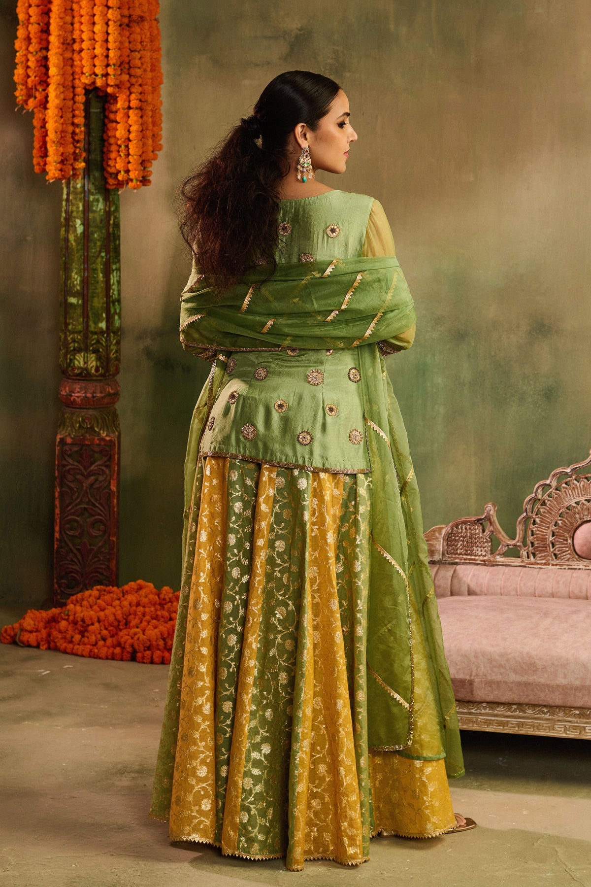 Rangrez Kurta Sharara Set