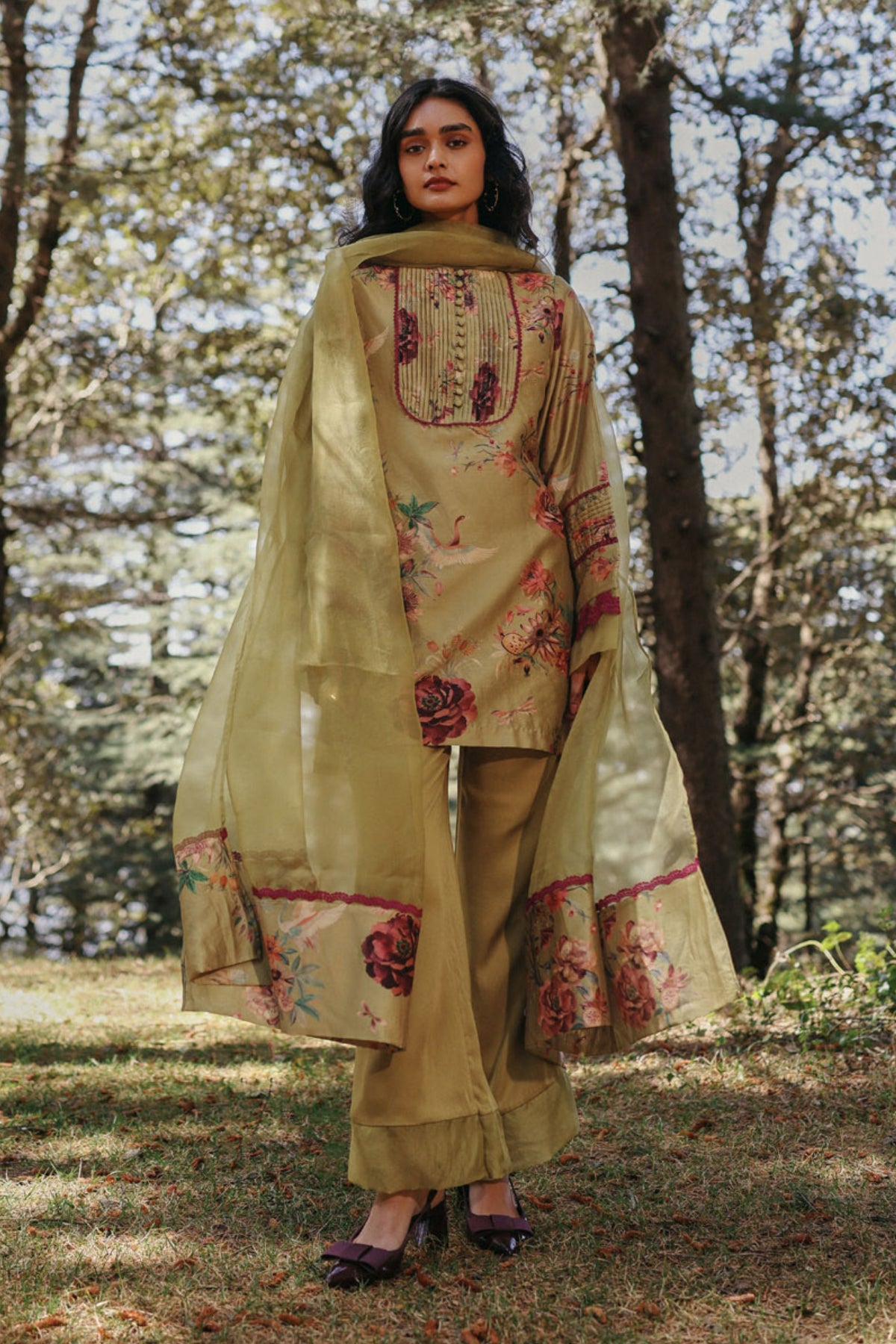 Wild Fern Kurta Set