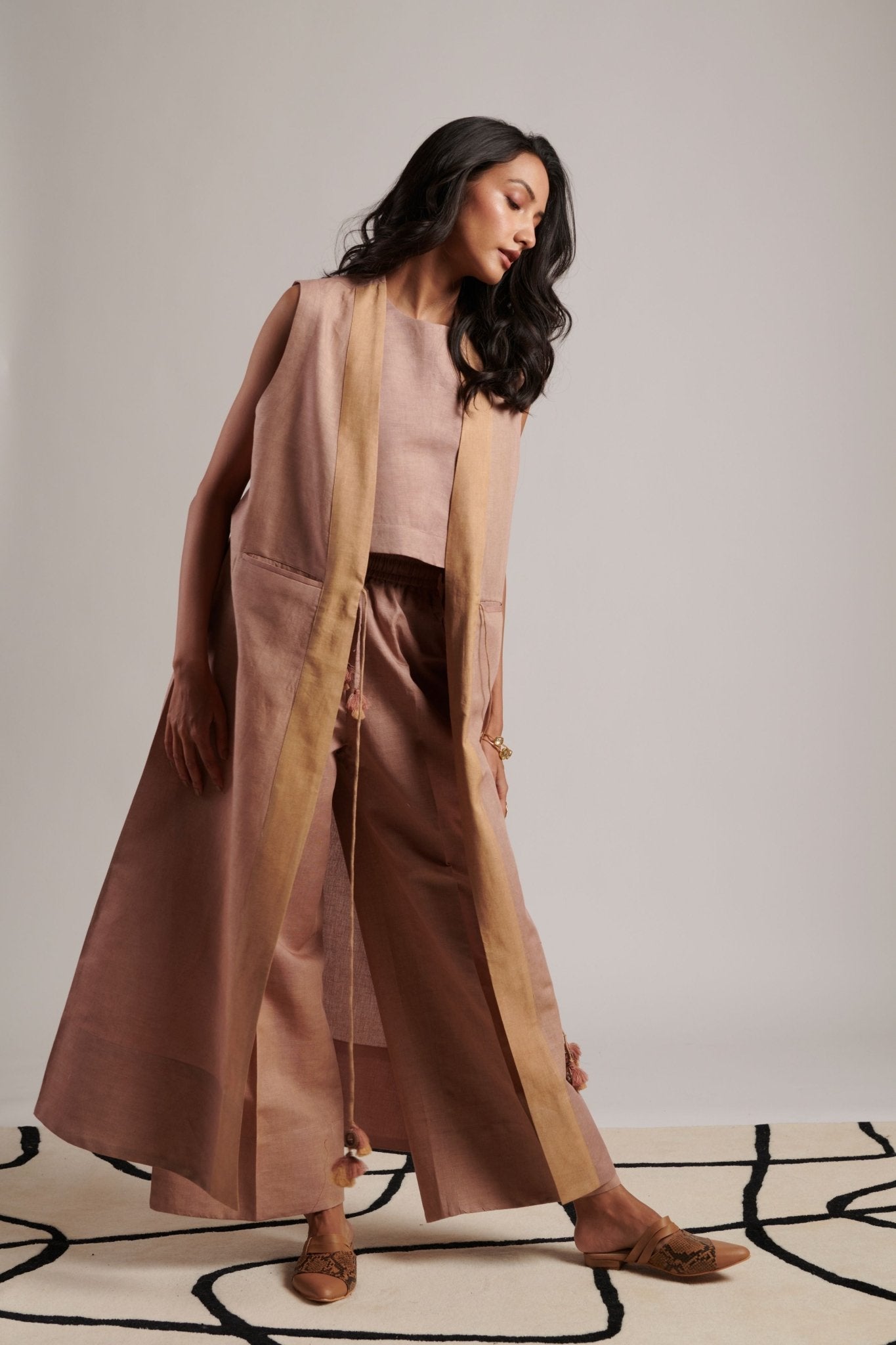 Honey Rooh Overlay Set - Moh India - Elahe