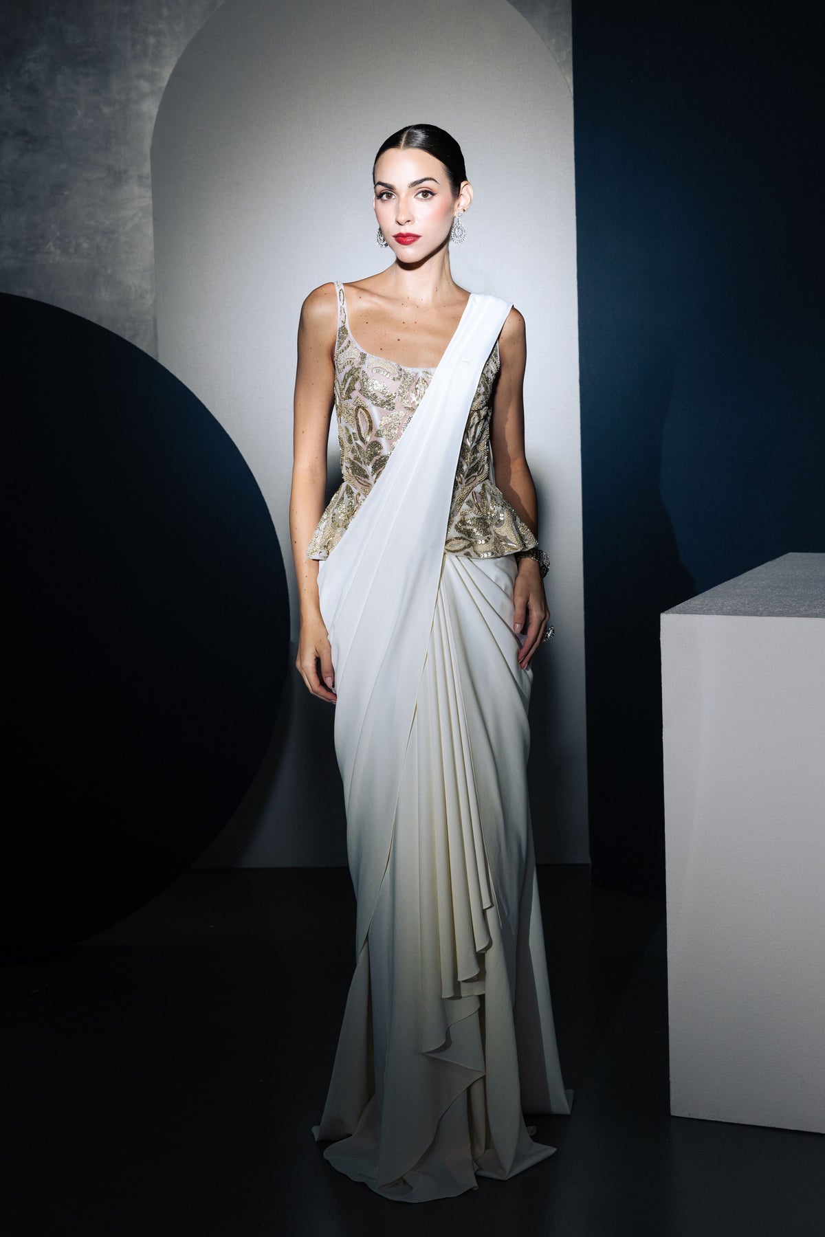 Maelle Lehenga Saree Set