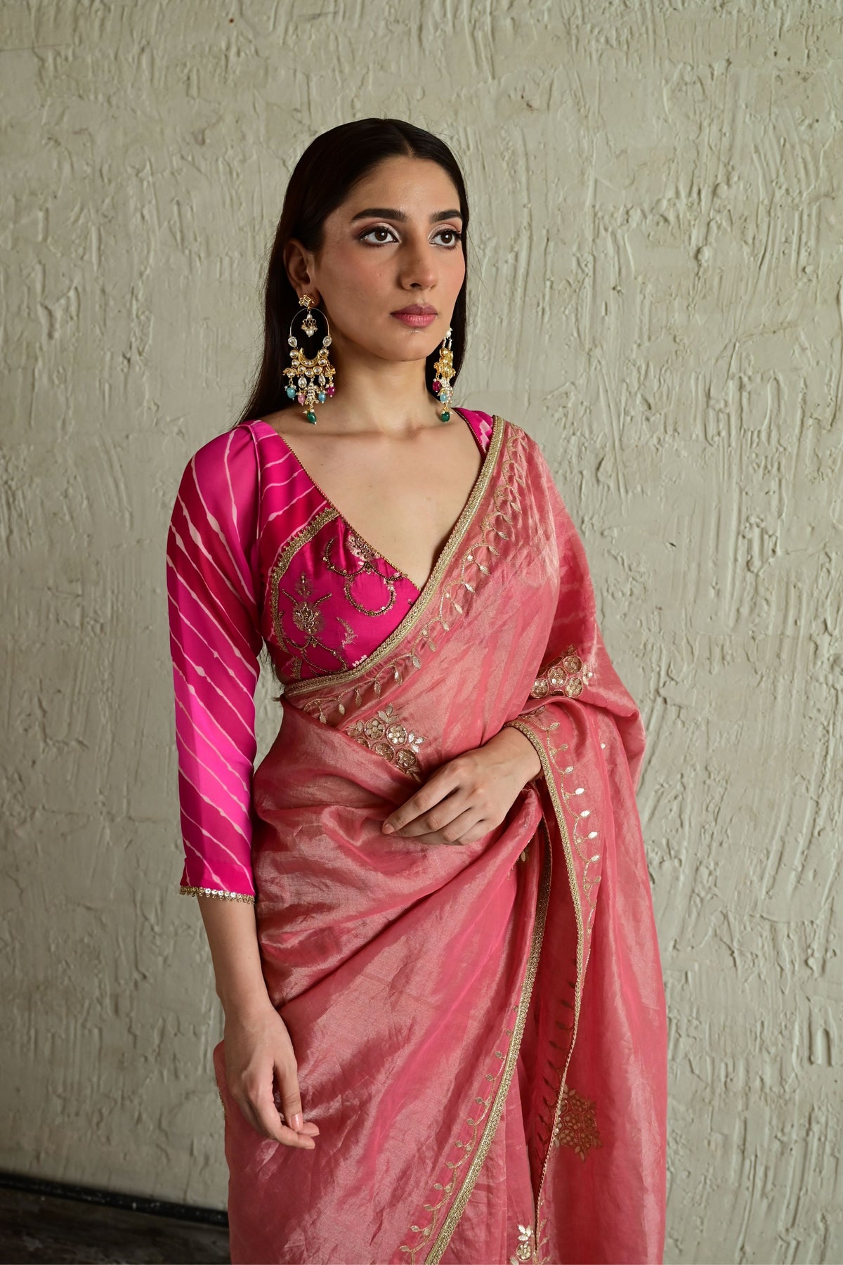 Blush Pink Madhuri Choli