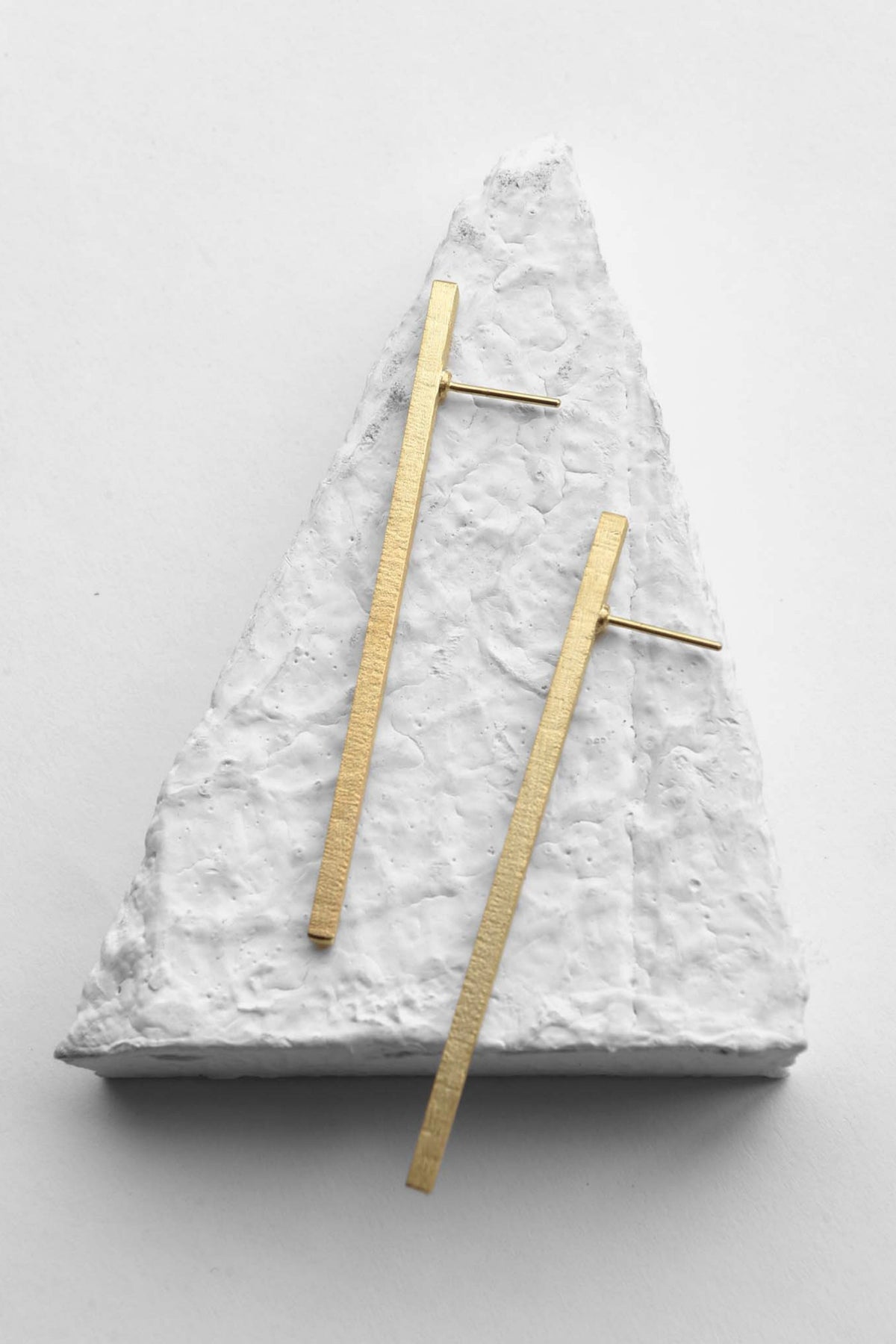 Less Is More Golden Earrings