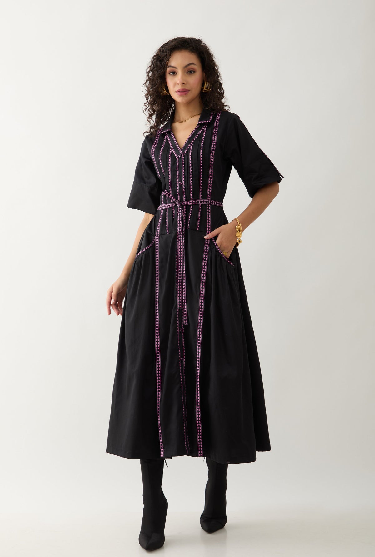 Black Morris Dress