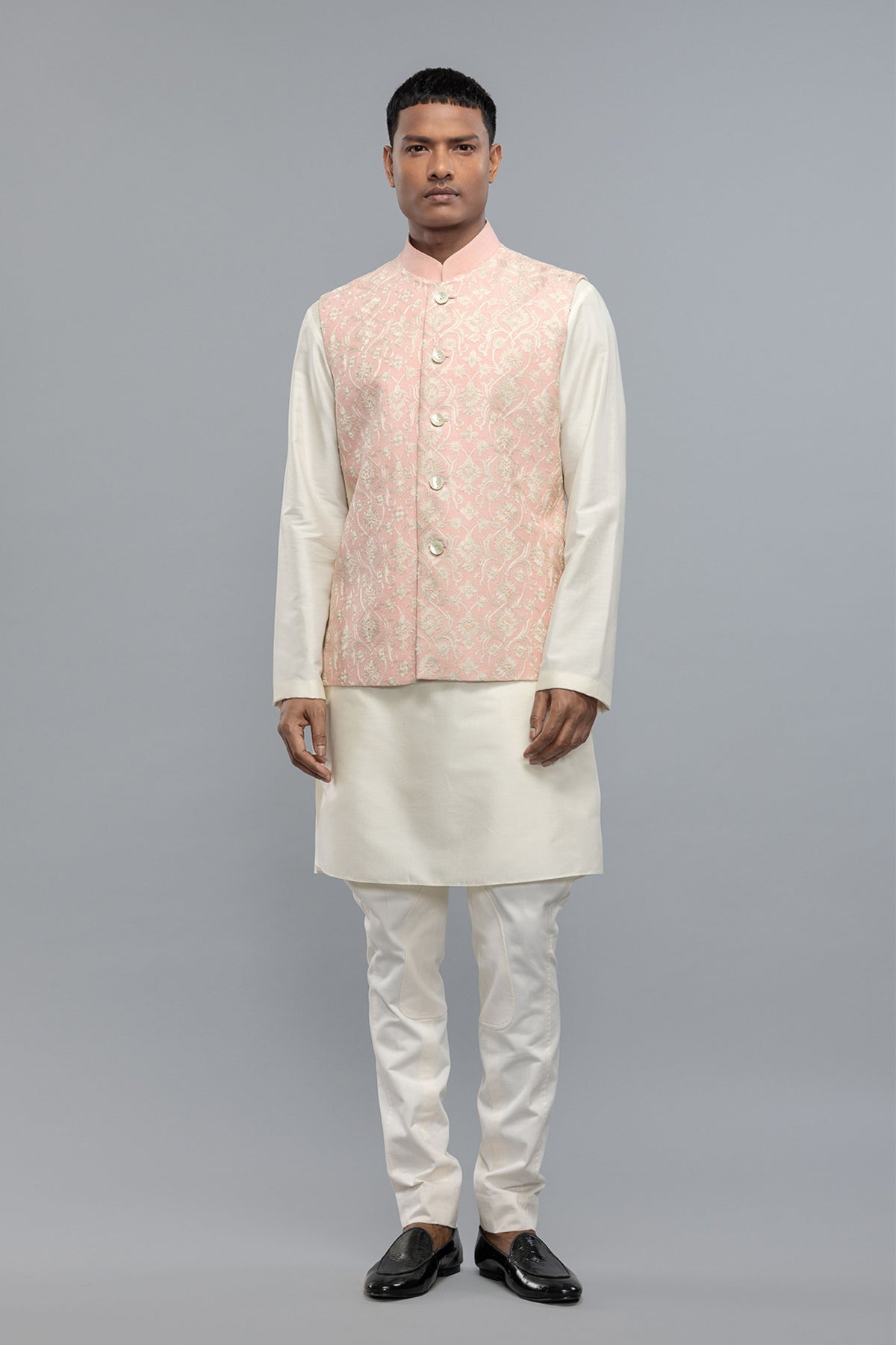 Resham Embroidered Bundi