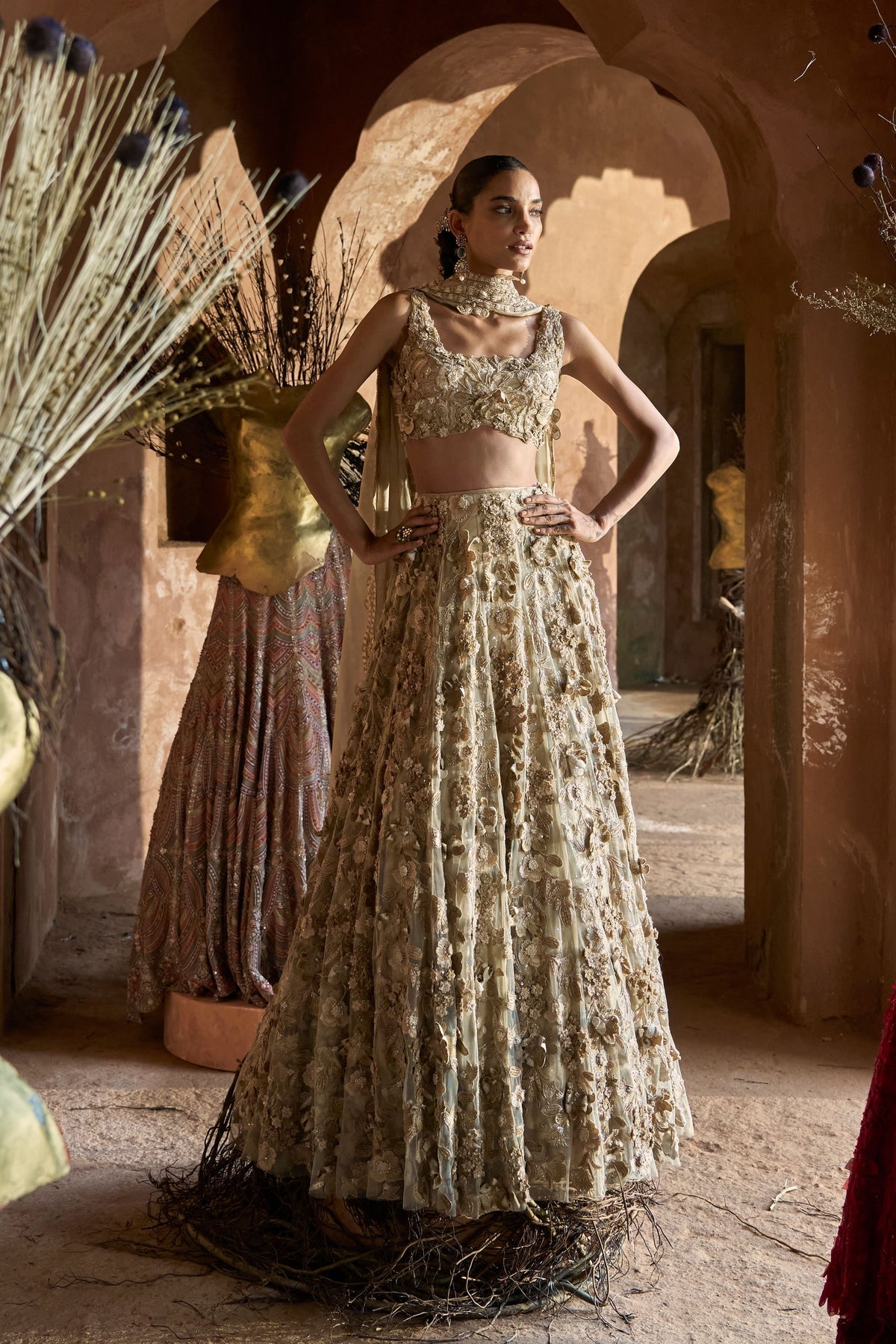 Sonare Lehenga Set