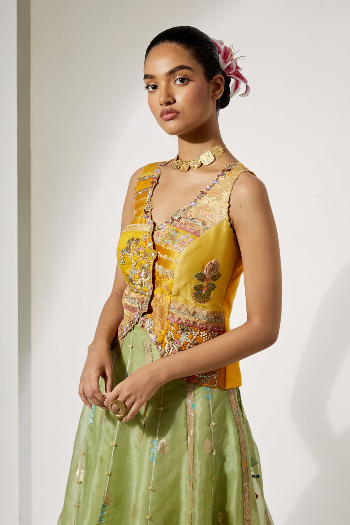 Sunflower Skirt Set