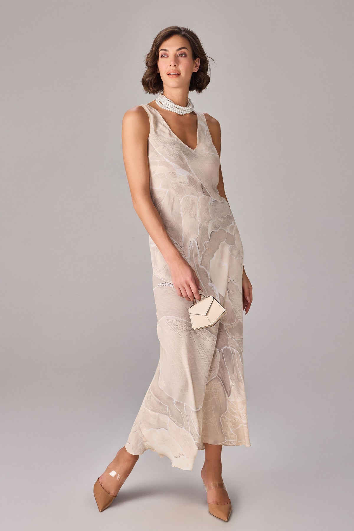Dull Scratch Flower Giana Dress