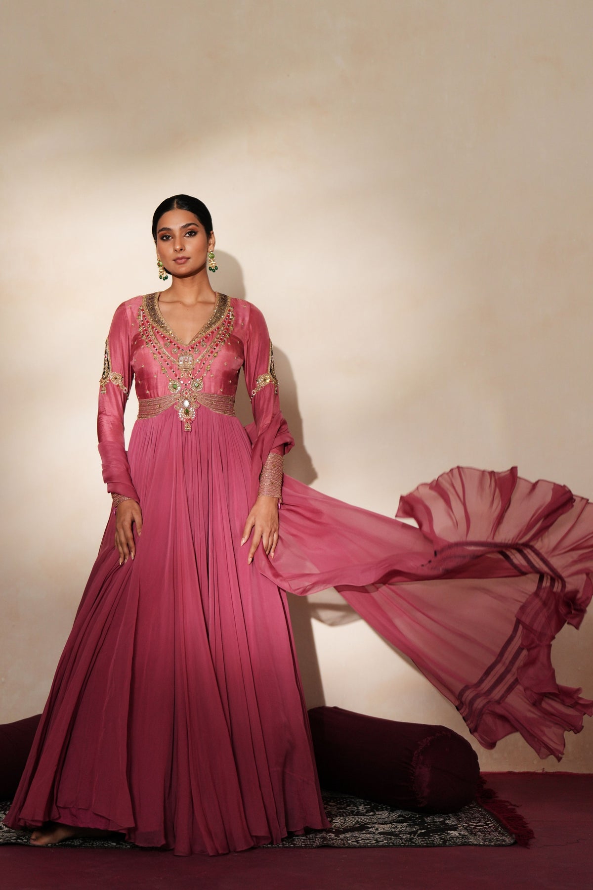 Rajvalli Anarkali Set