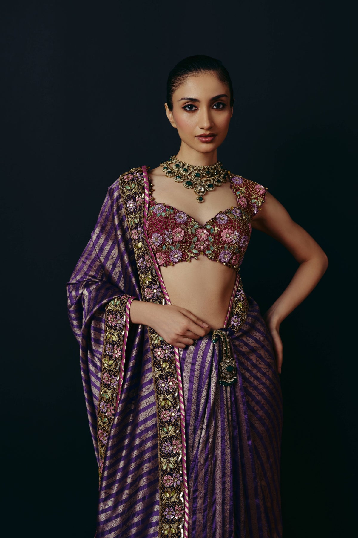 Nalini Saree Blouse Set