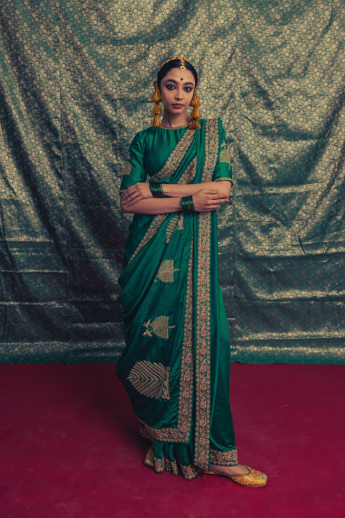 Mallika Saree and Blouse