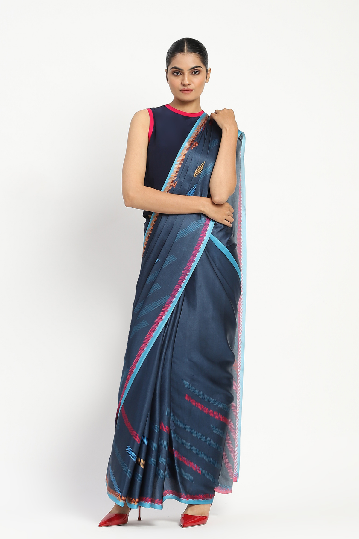 Wordsmith Printed Saree