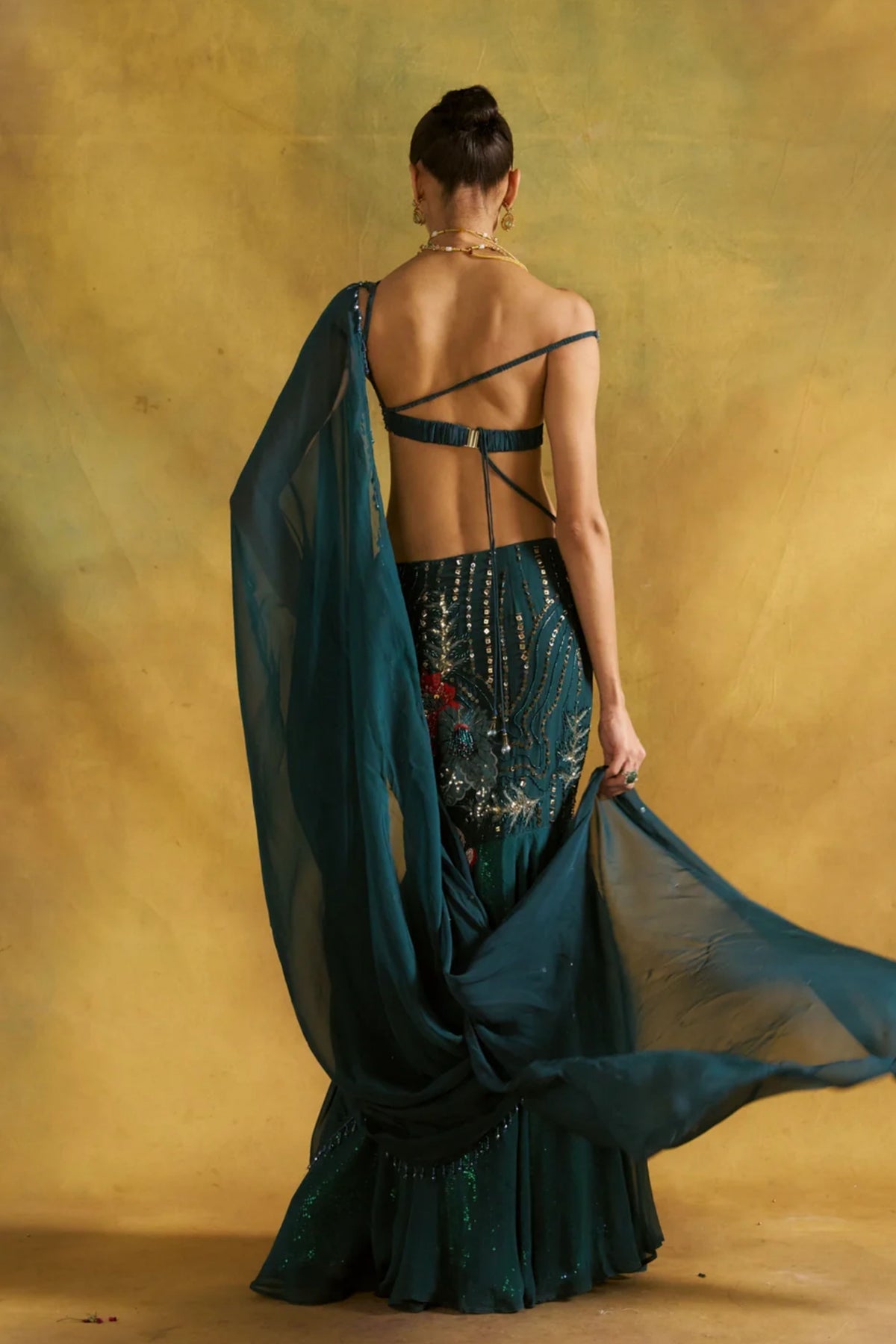 Sholon Si Fishcut Lehenga Set