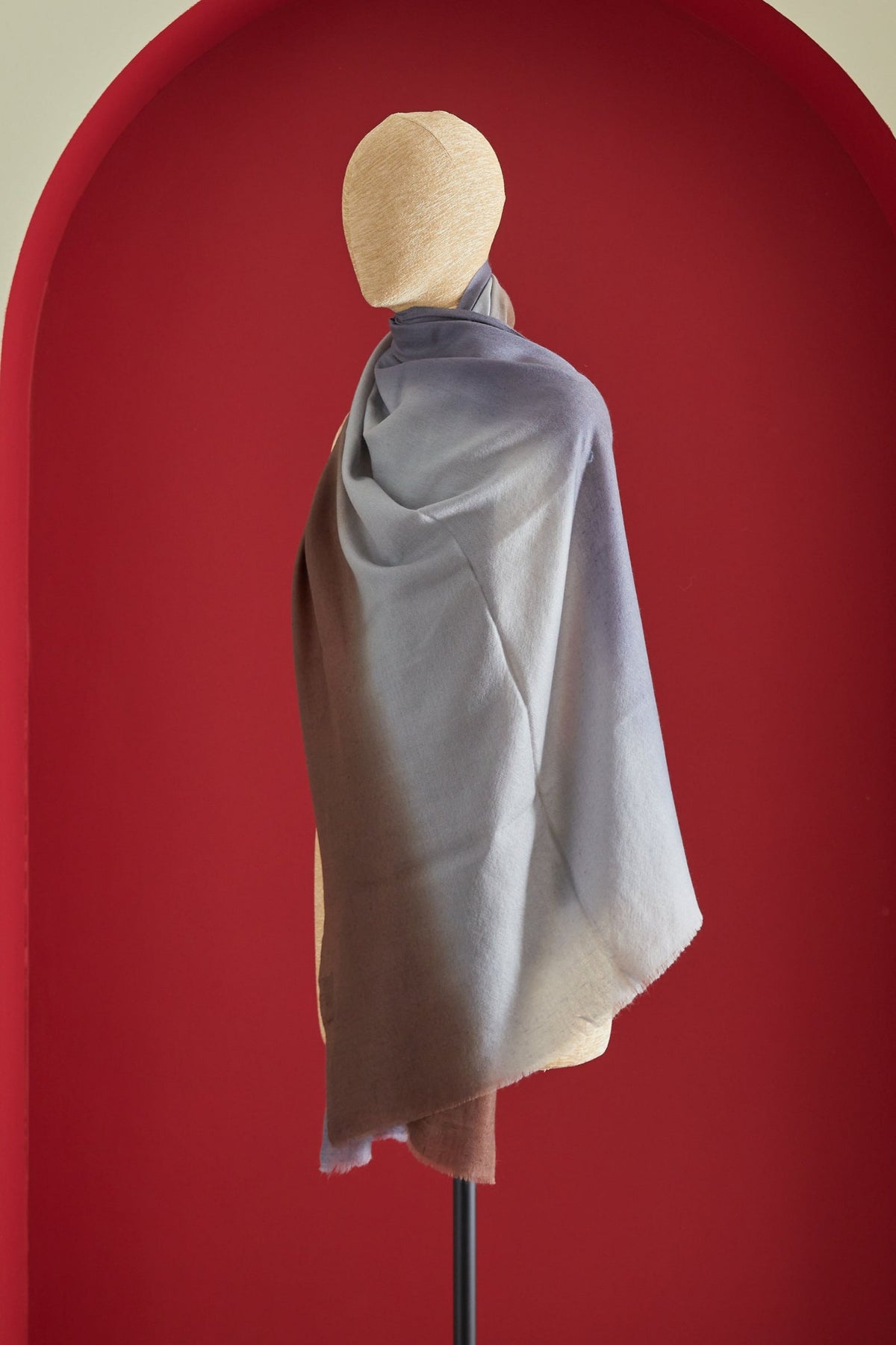 Fine Cashmere Grey Stole