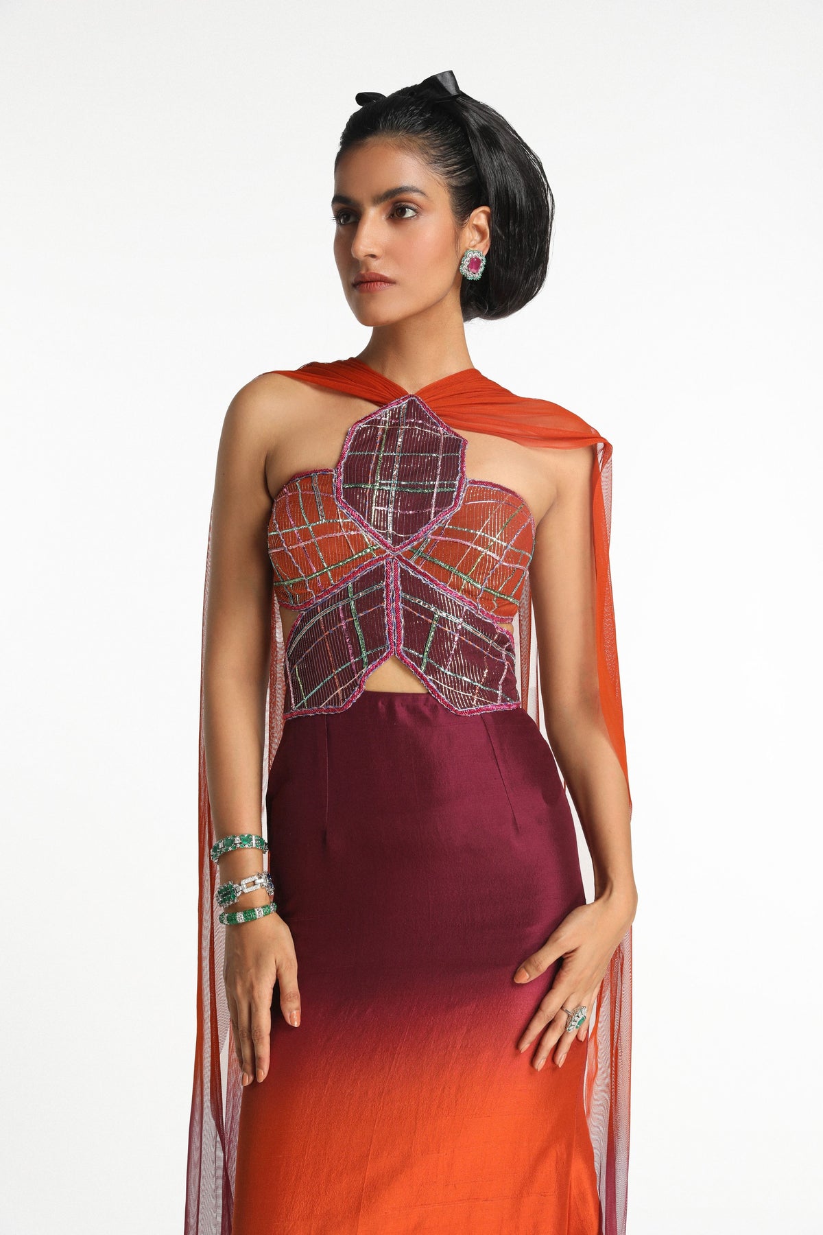 Geranium Maxi Dress
