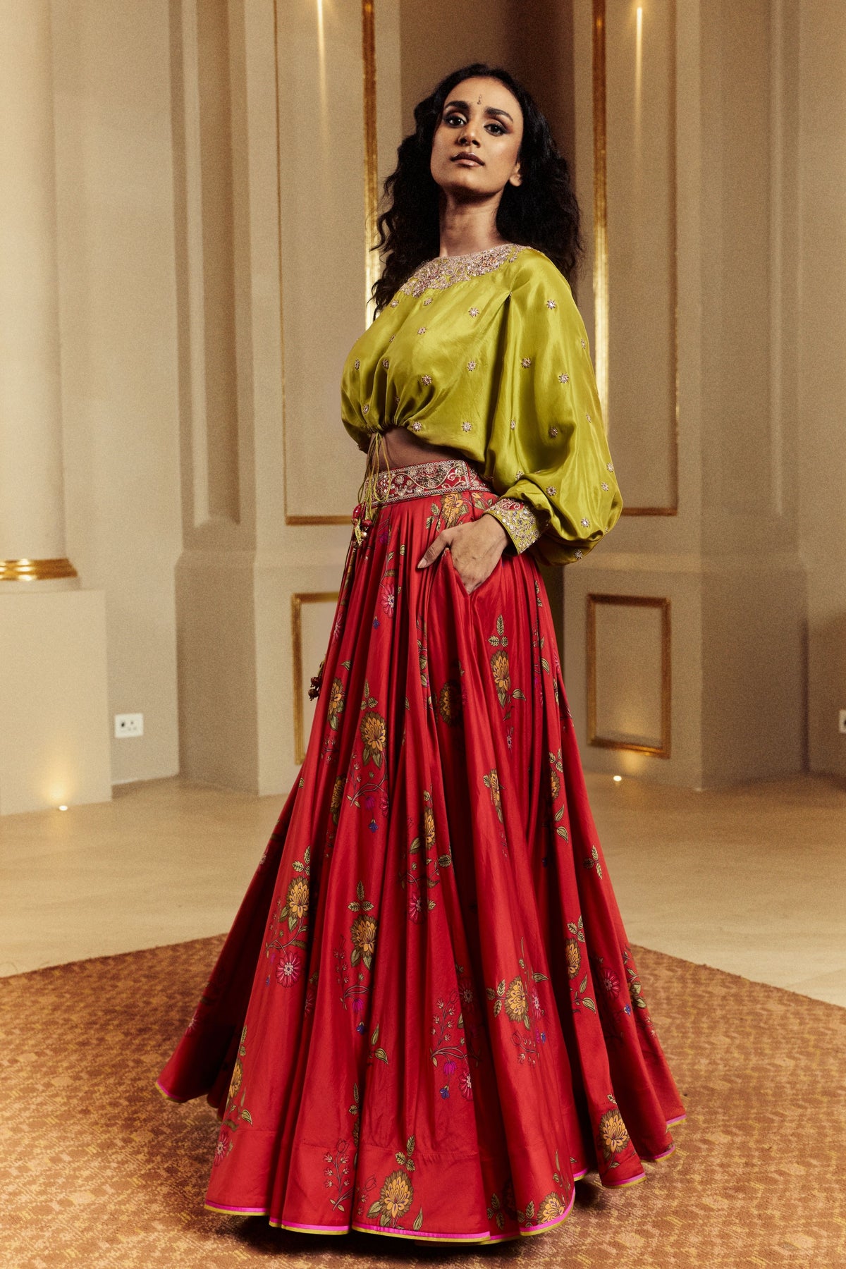 The Kumari Lehenga Set