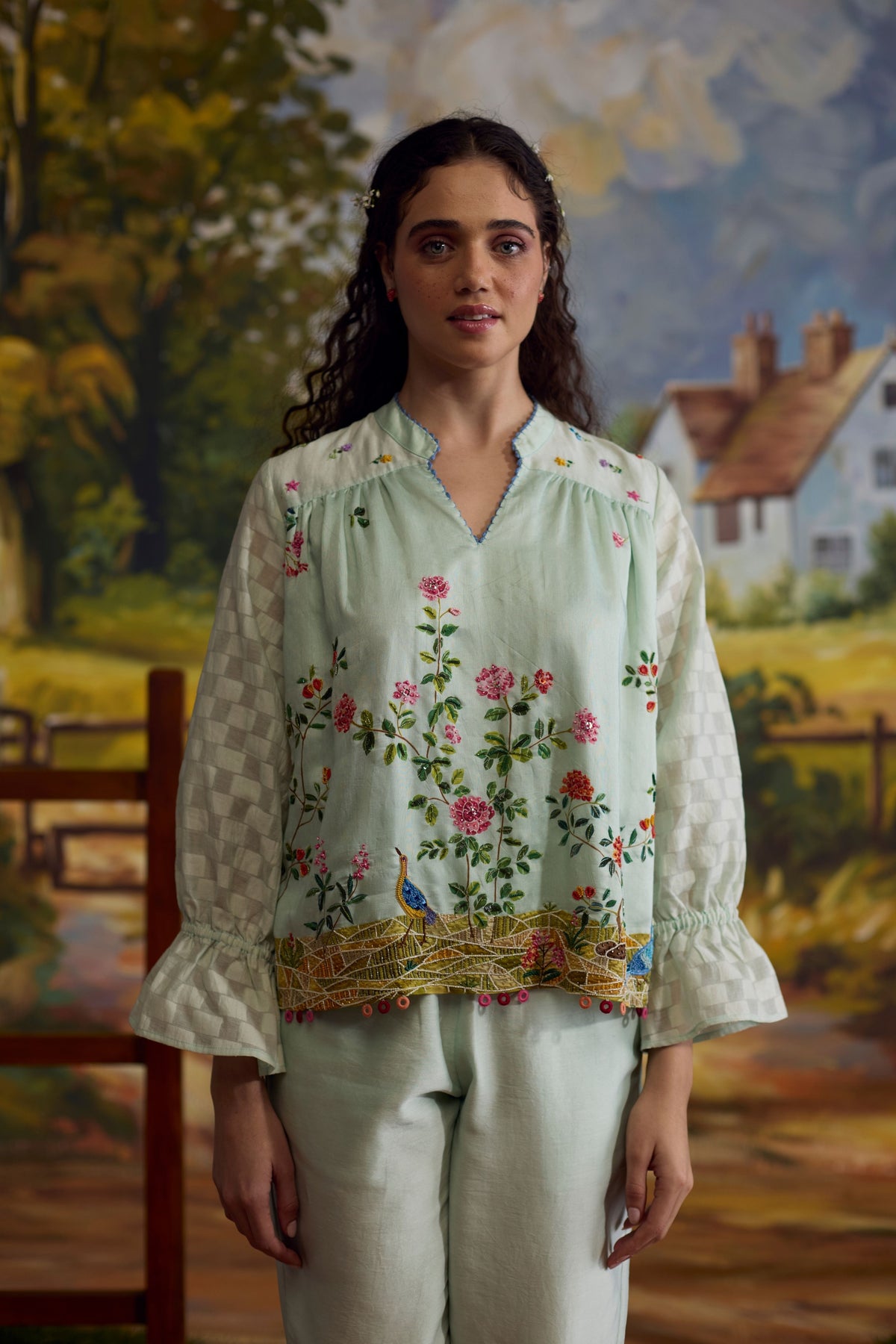 Meadow Floral Top