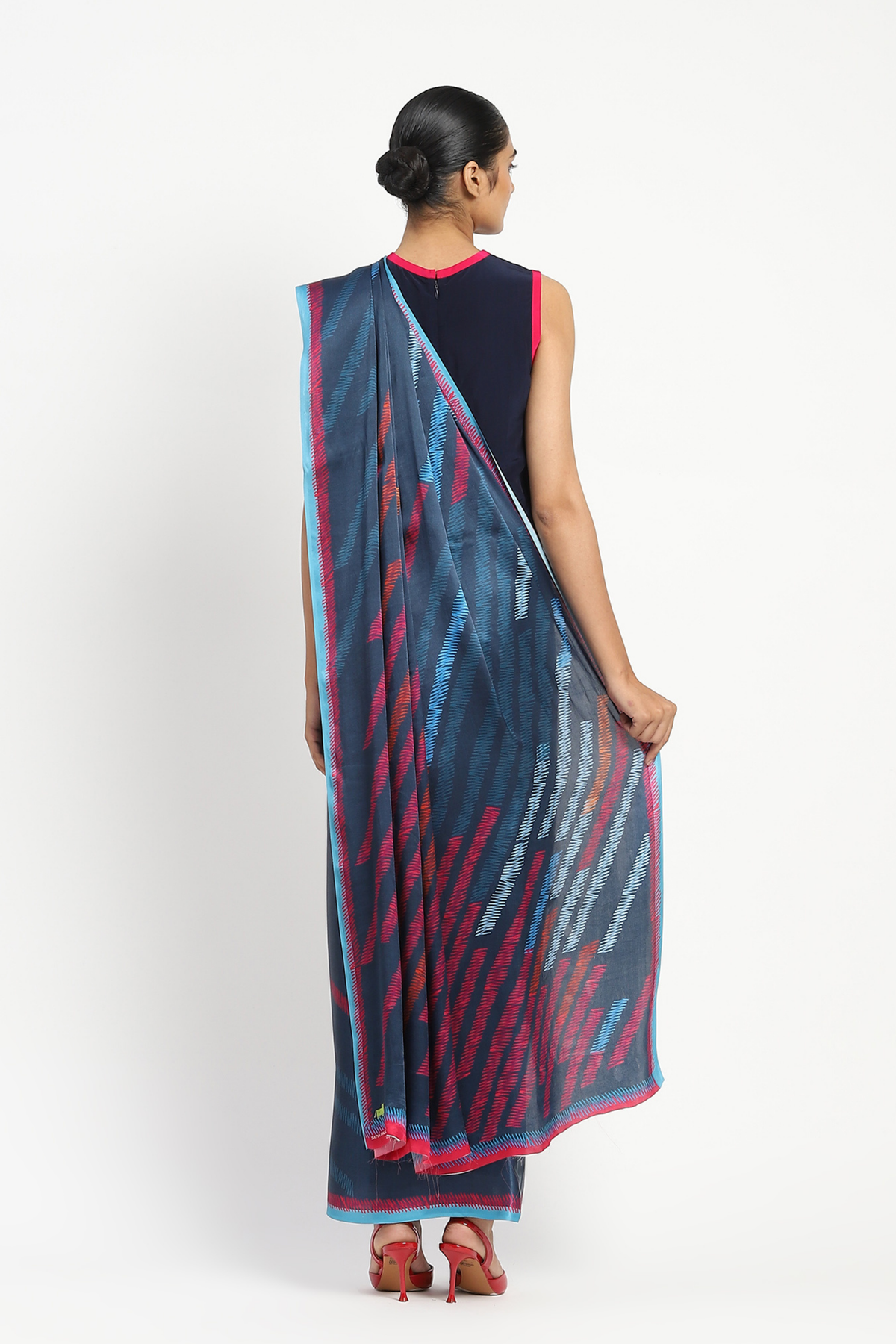 Wordsmith Printed Saree