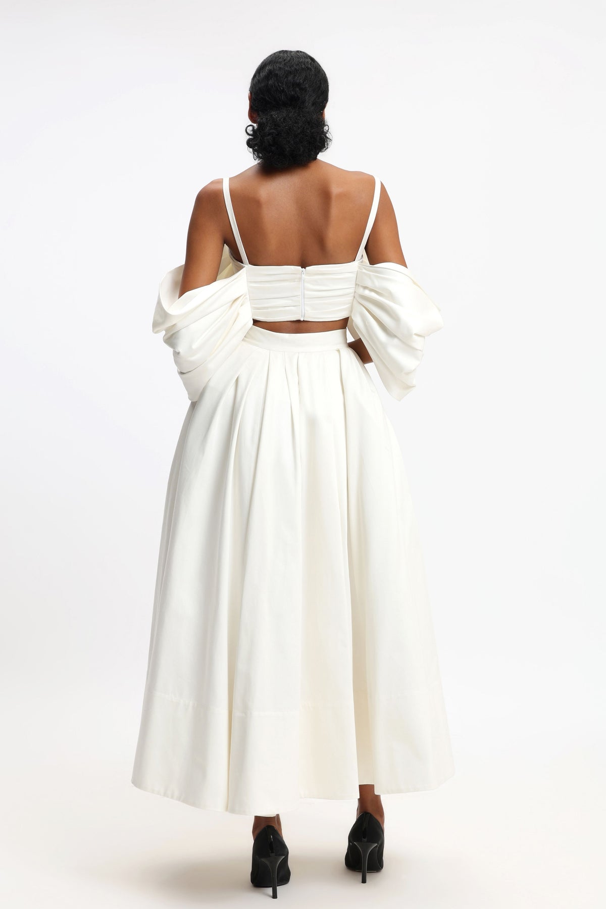 Tea Length Midi Skirt