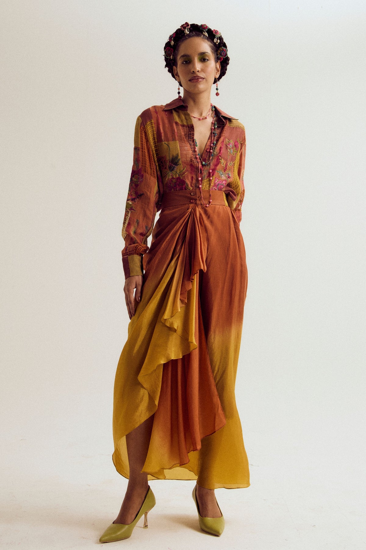 Rust Vinca Skirt
