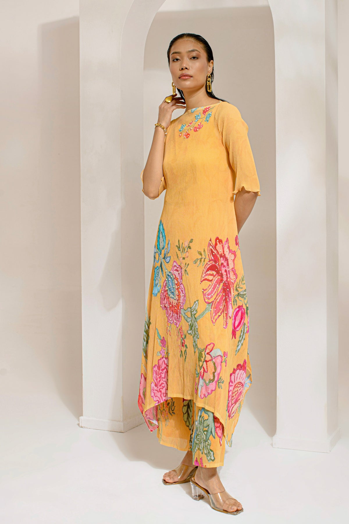 Yellow Tunic Set