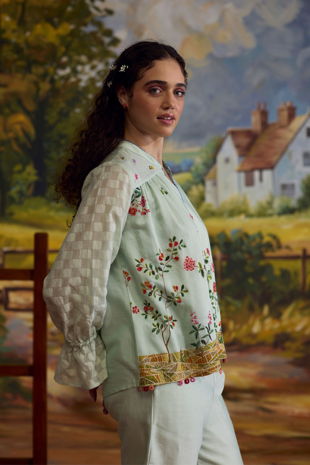 Meadow Floral Top