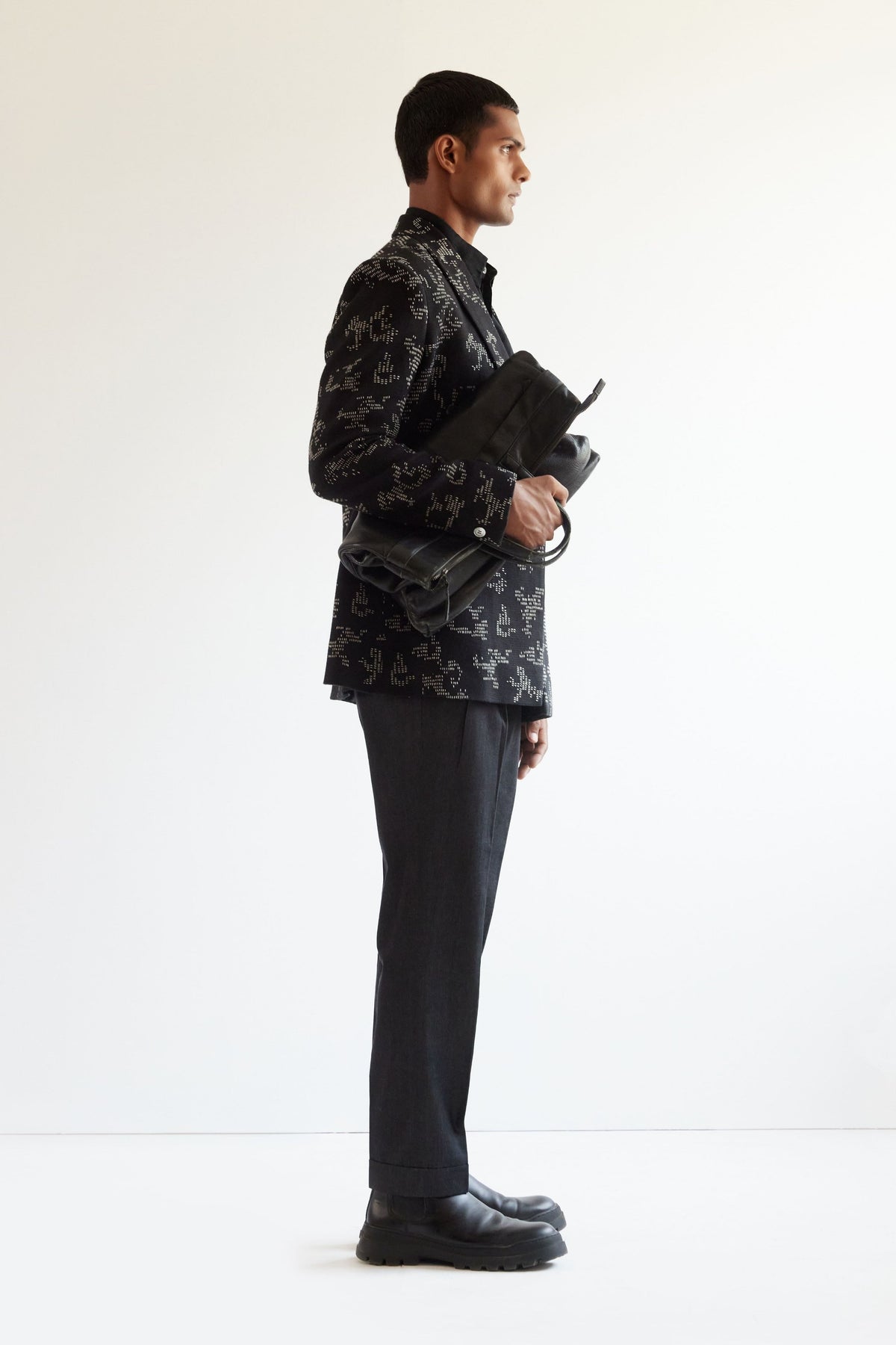 Camo Block Embroidered Db Blazer