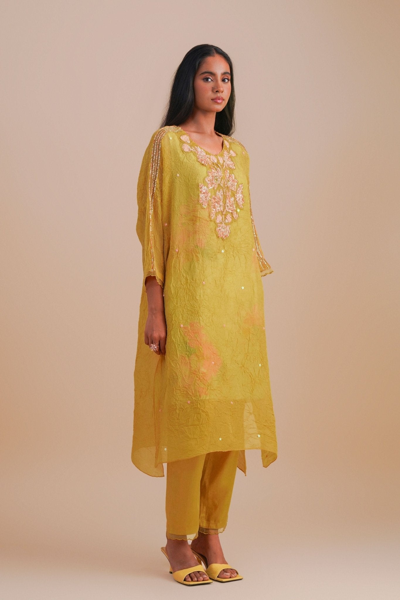 Daffodil Kaftan Set - One Not Two - Elahe