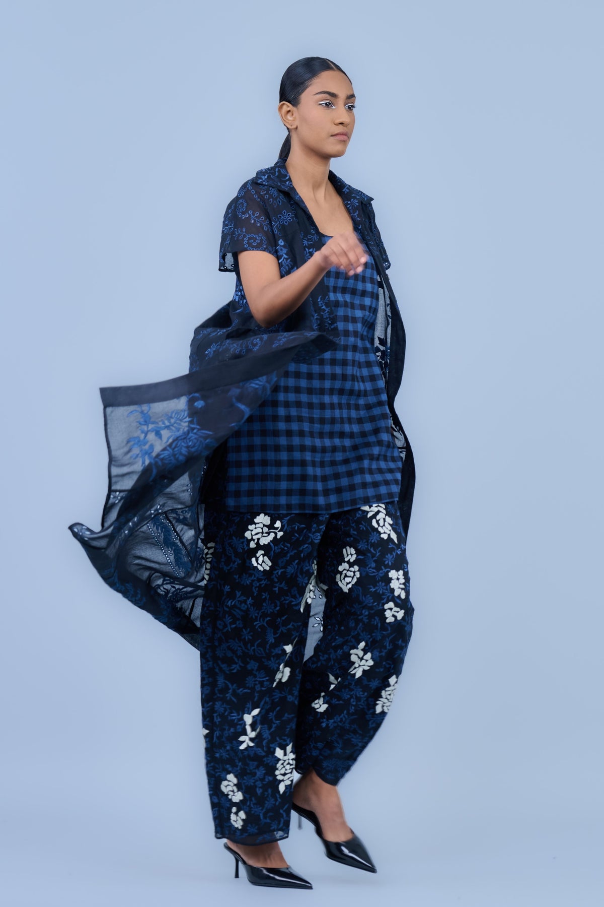 Cutwork Dress in Handloom Cotton