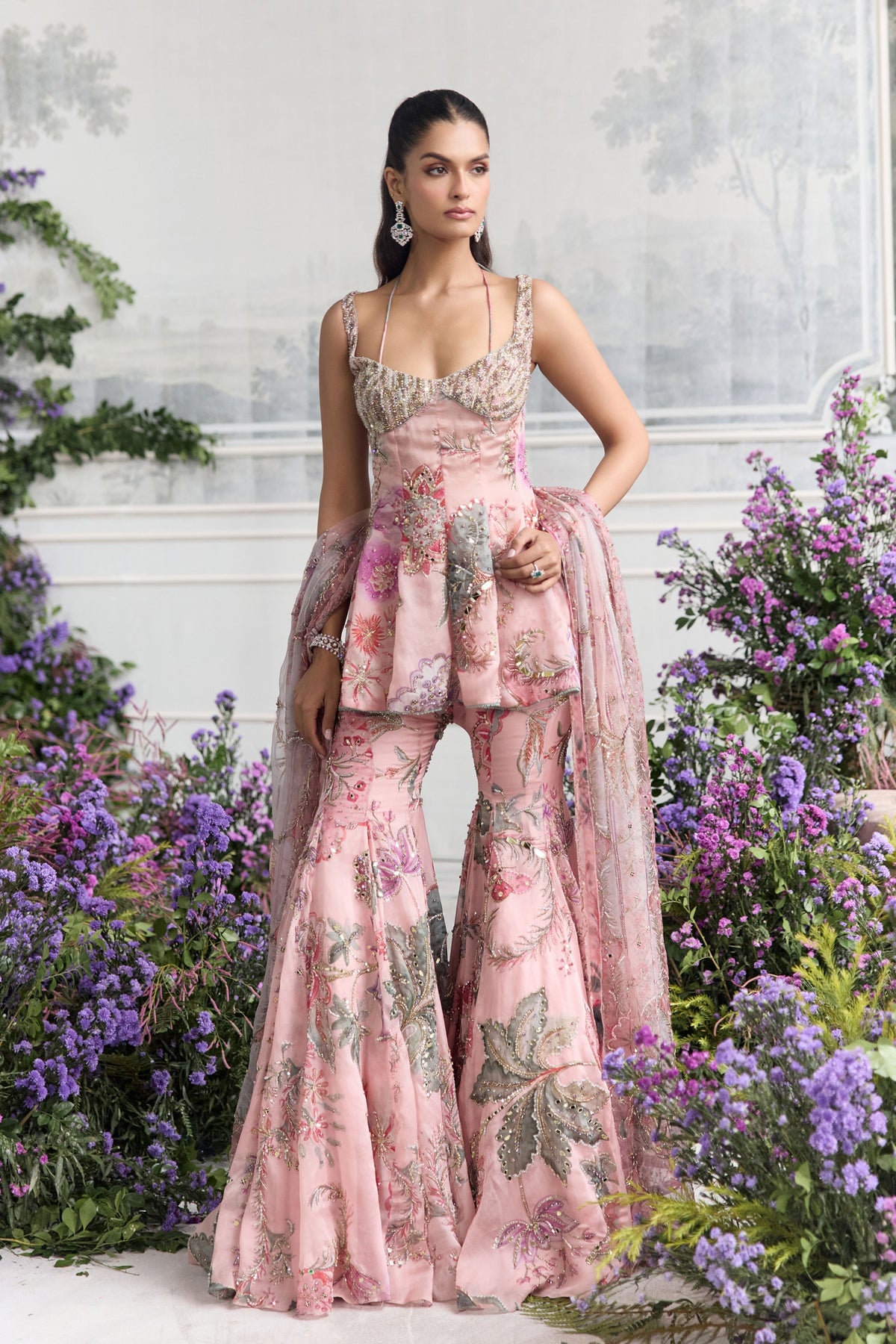 Irha Sharara Set