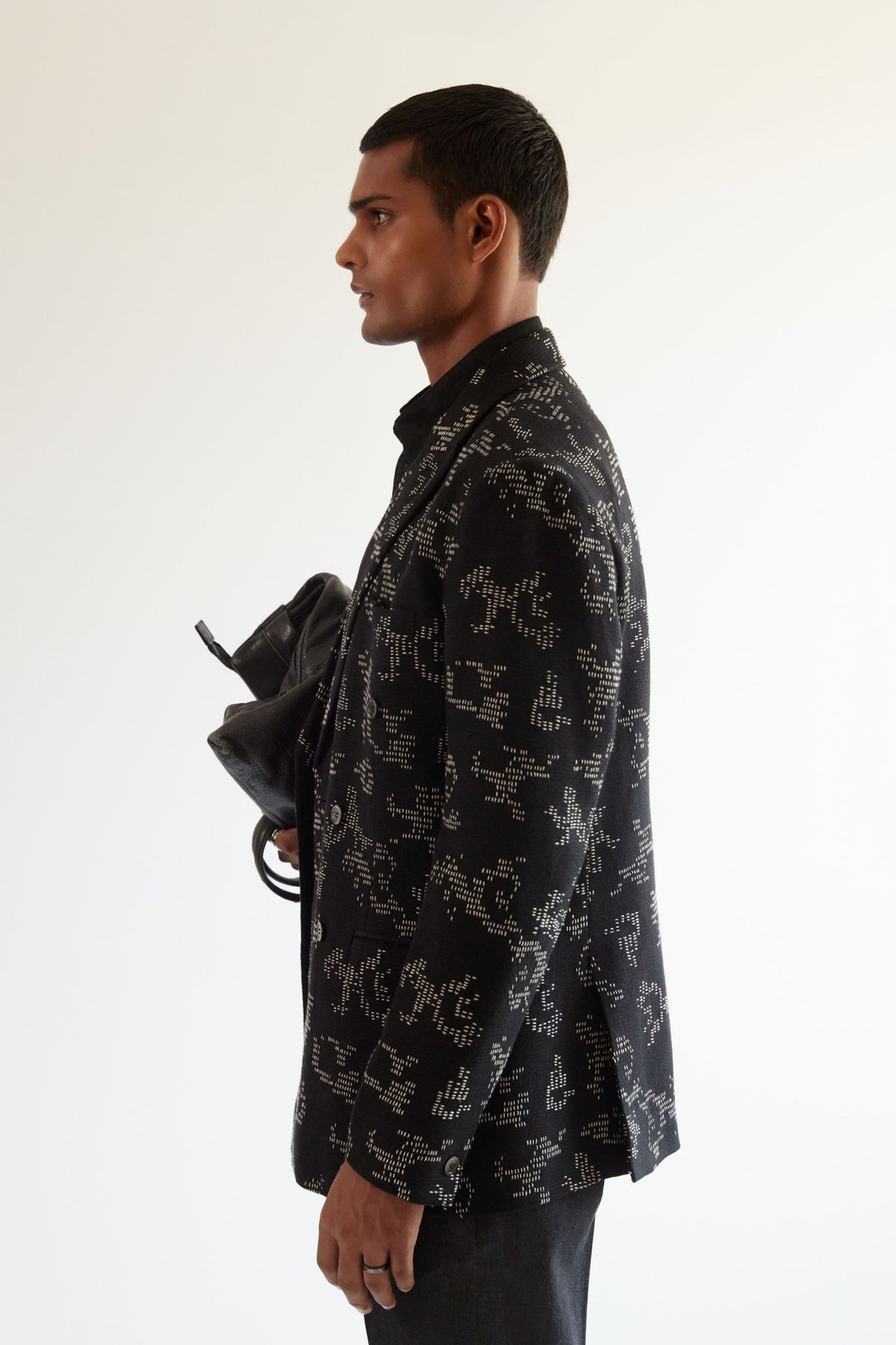 Camo Block Embroidered Db Blazer