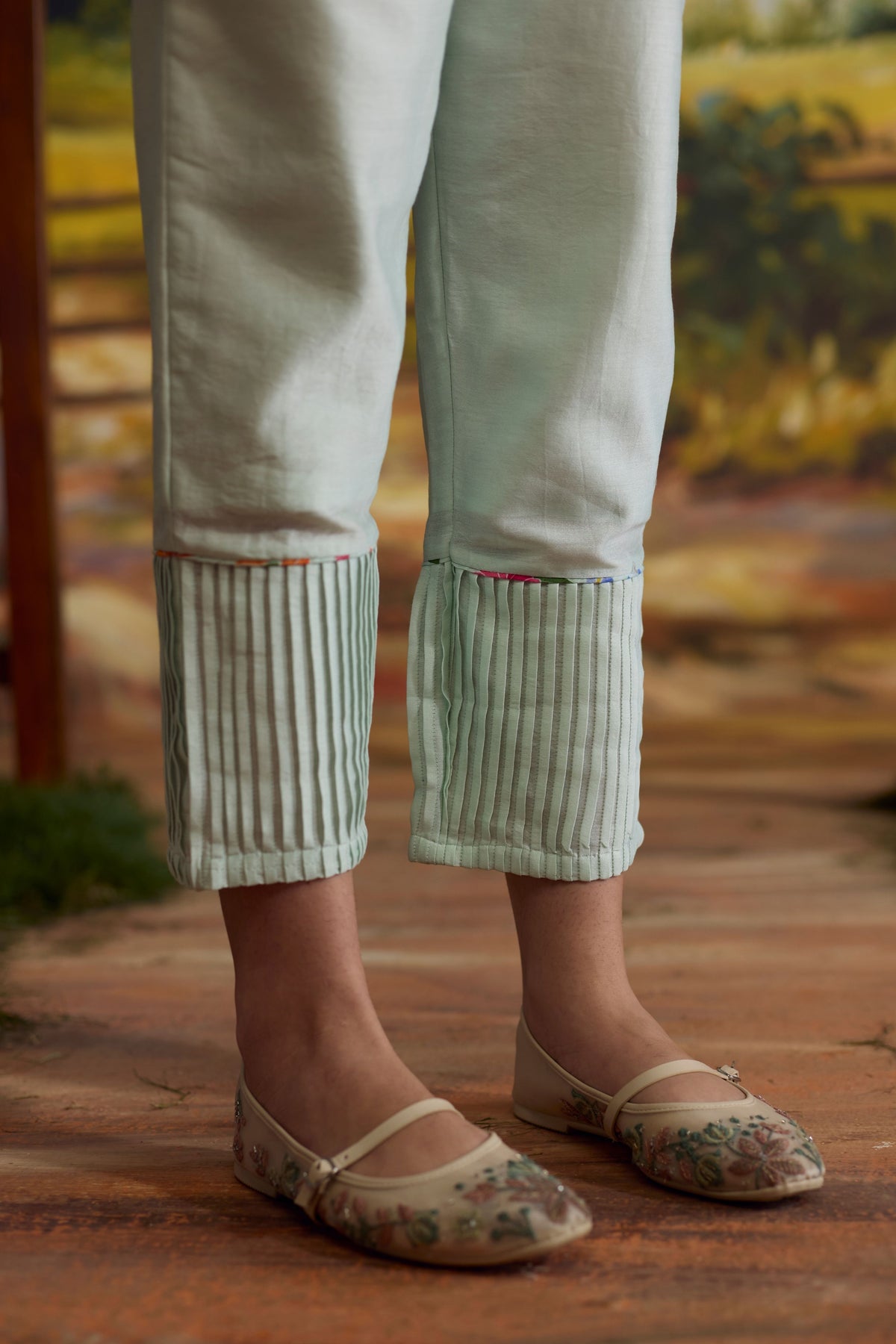 Meadow Straight Quilted Pants
