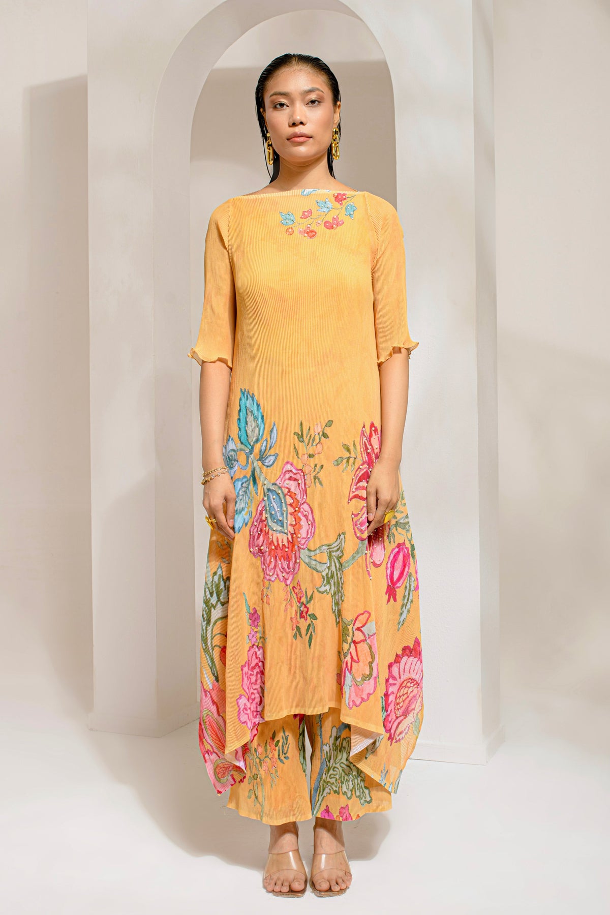 Yellow Tunic Set